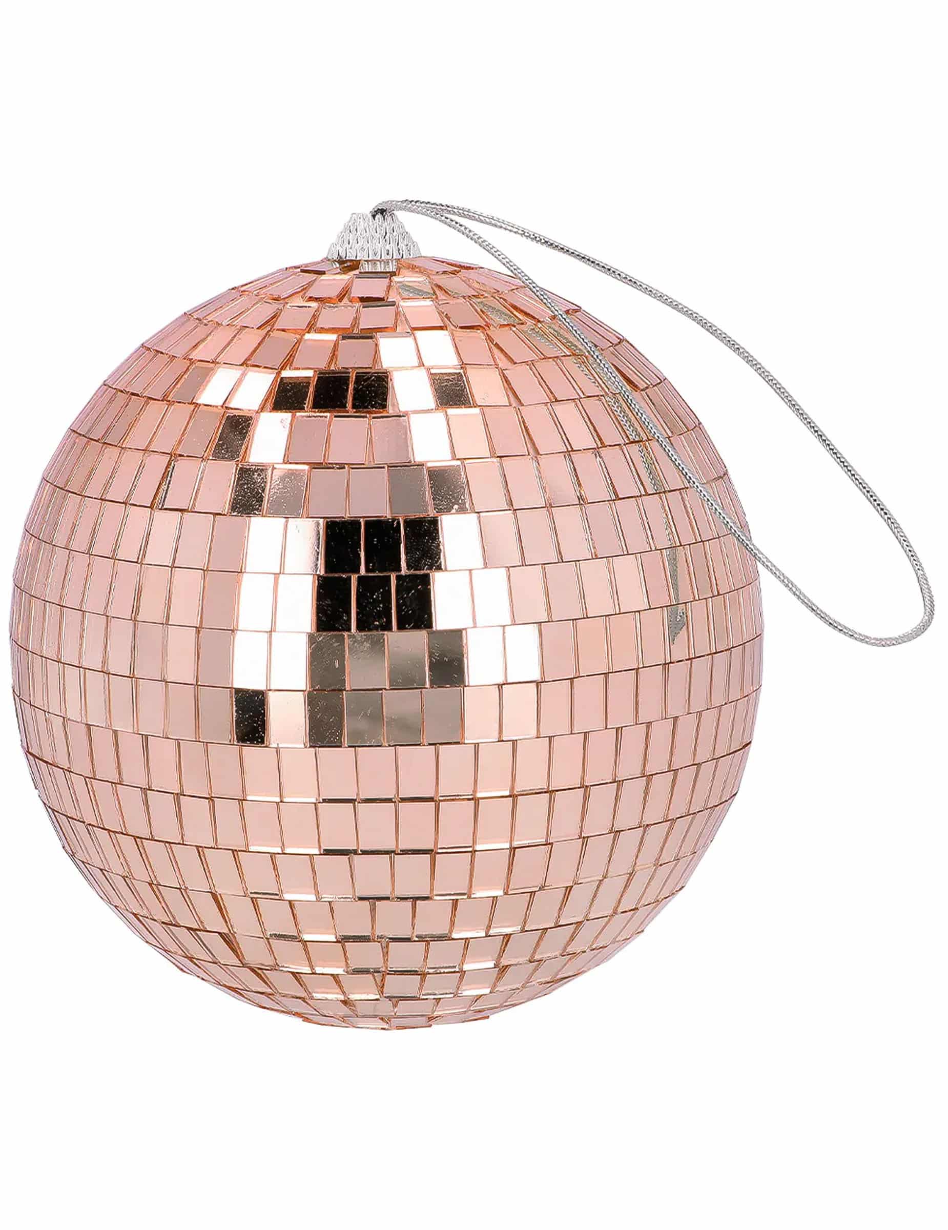 Discokugel 15 cm rose gold