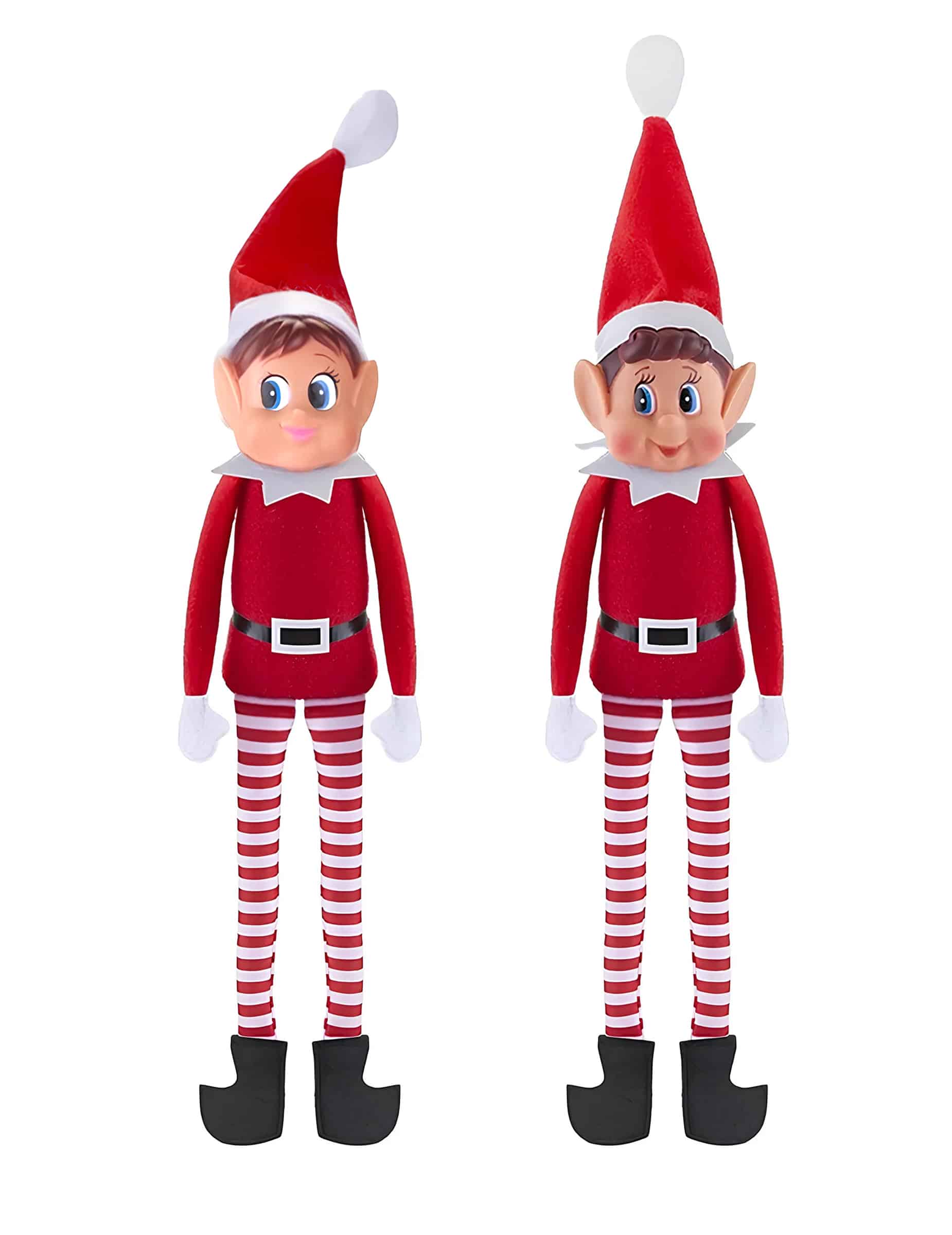 Duo Weihnachts-Wichtel Elvie und Elfie - 2er Set