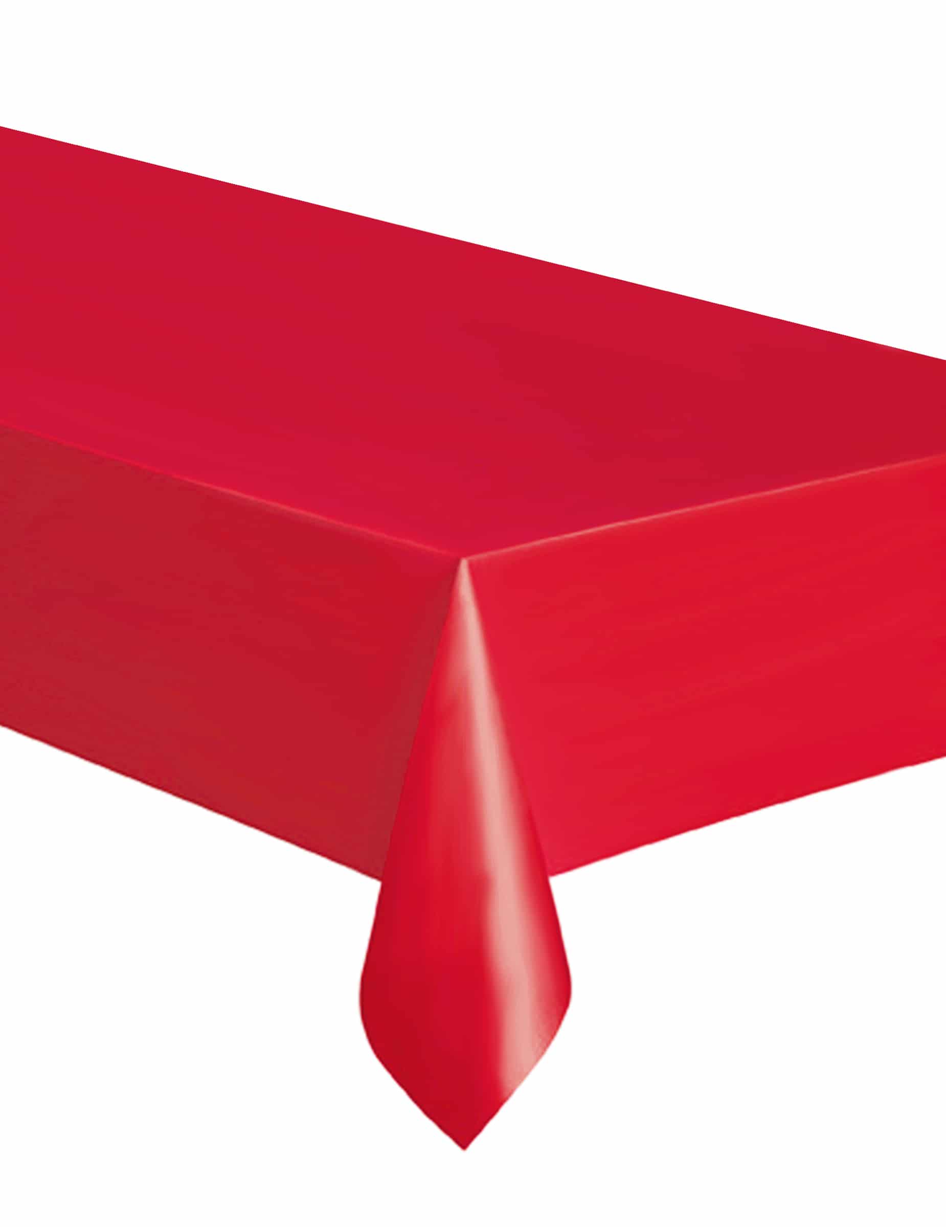 Einweg-Tischdecke rot 137x274cm