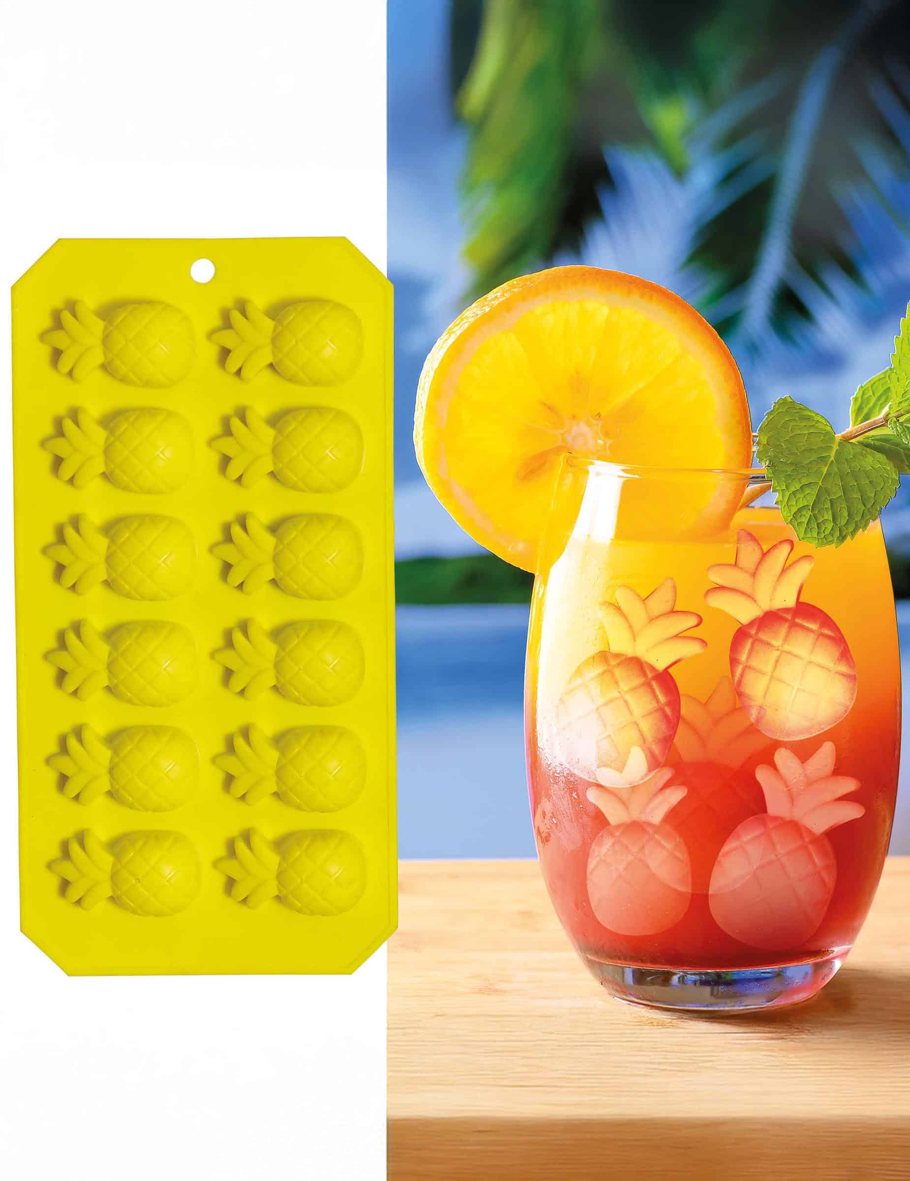 Eiswürfelform Ananas