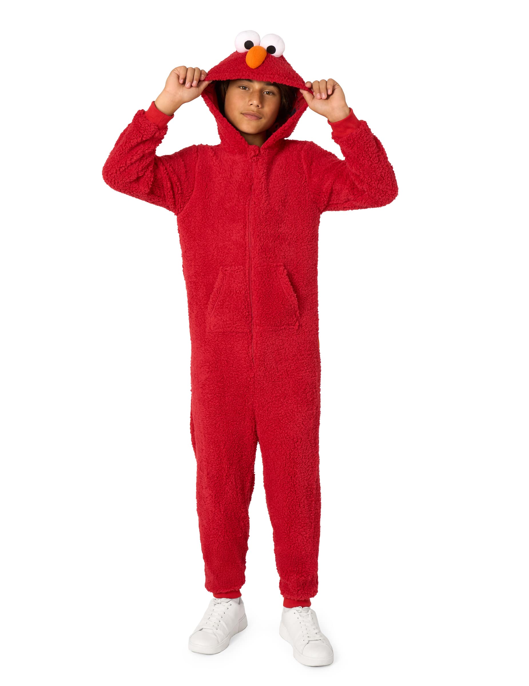 Elmo Sesamstraße Overall für Kinder rot