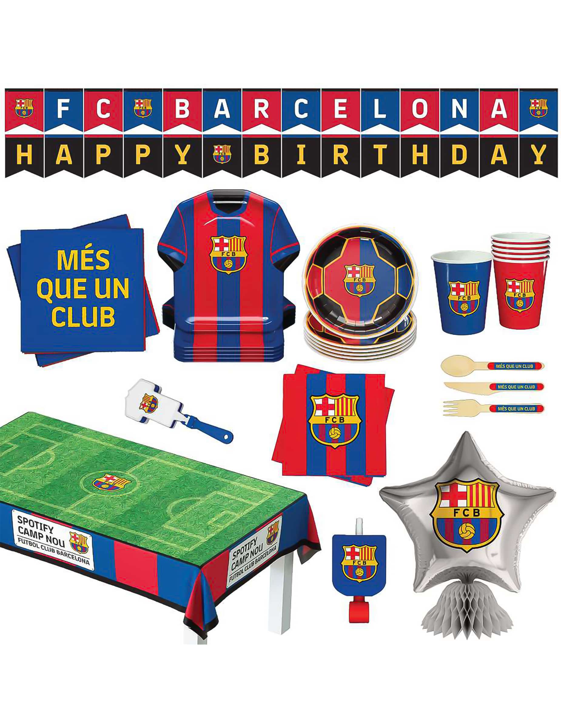 FC Barcelona Geburtstags-Set 75 Teile