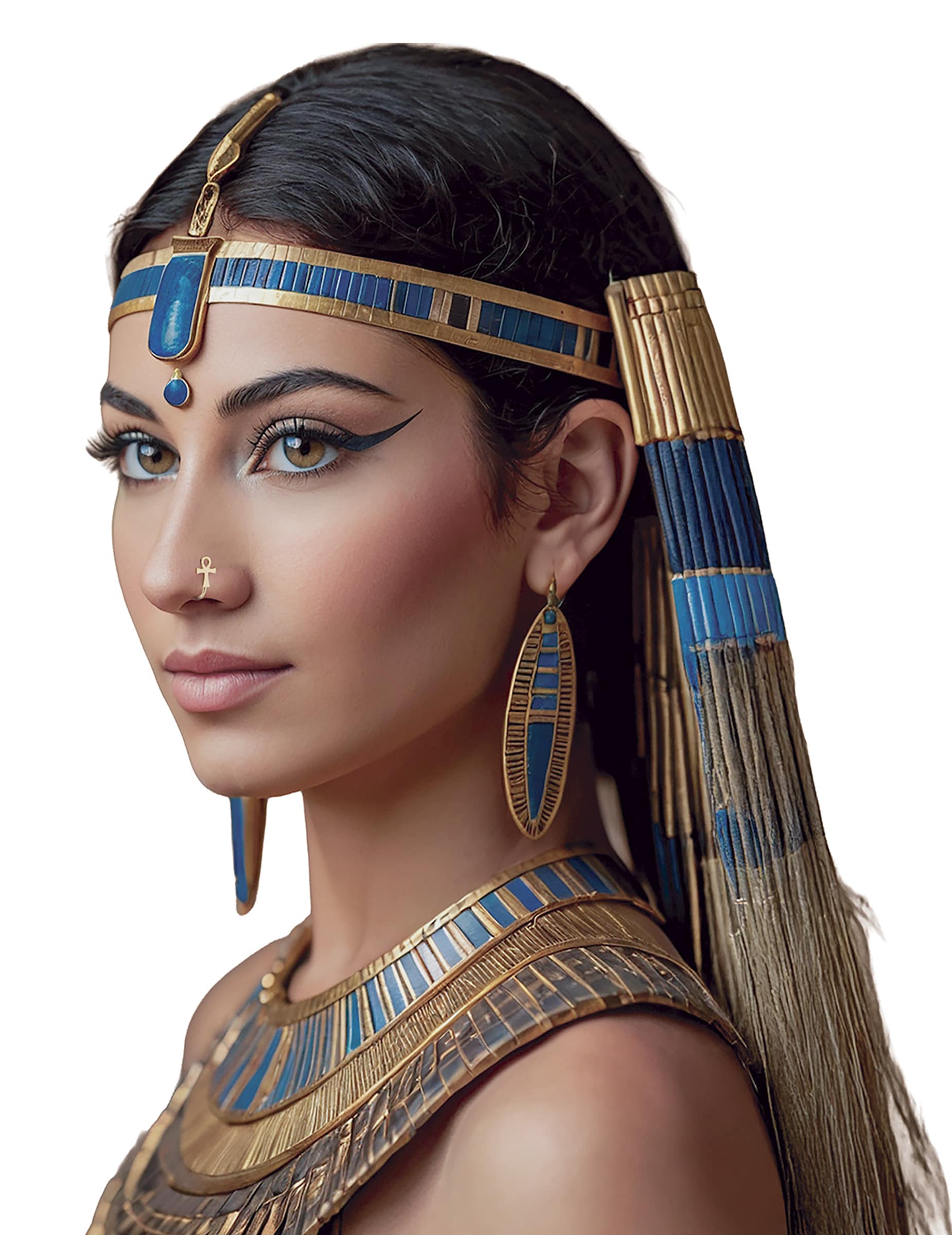 Fake-Piercing Auge des Horus