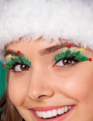 Falsche Wimpern Weihnachten