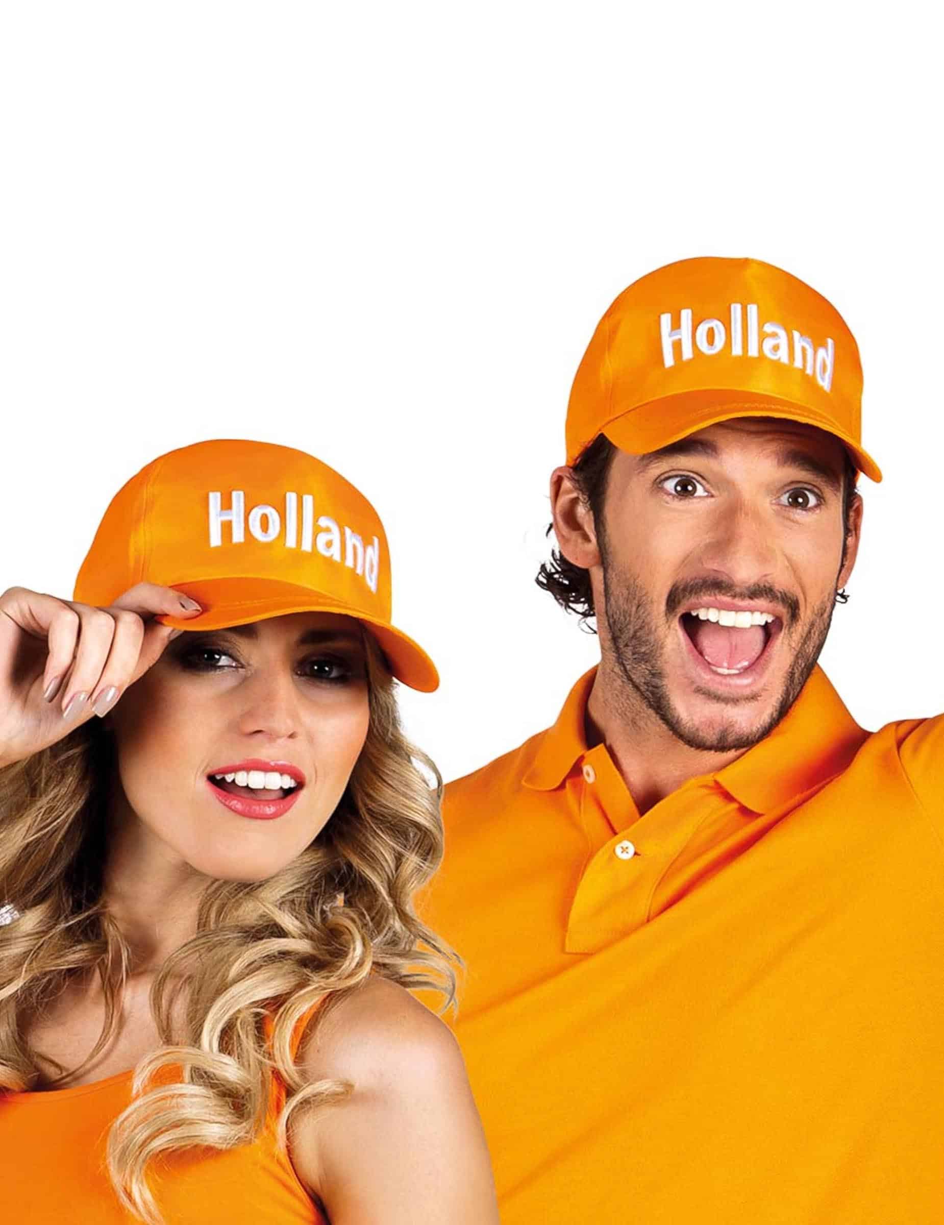 Fan-Cap Niederlande Orange – Kappe für erwachsene Supporter in Orange