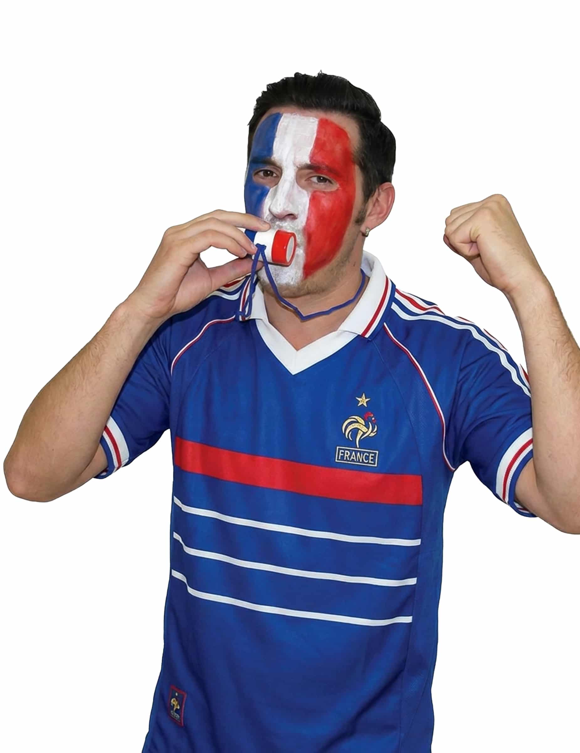 Fan-Tröte Frankreich Klein für Erwachsene