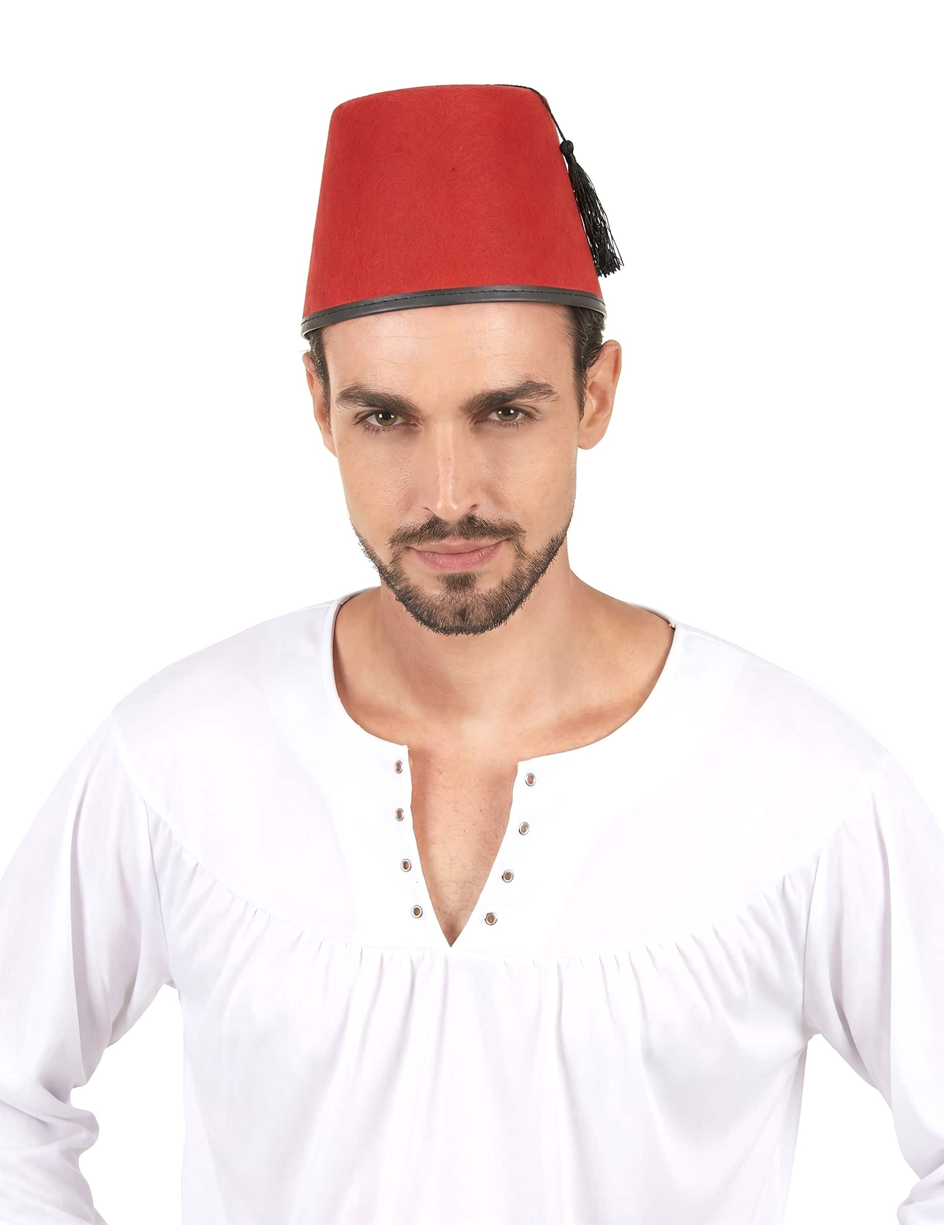 Fes Hut Orient rot-schwarz