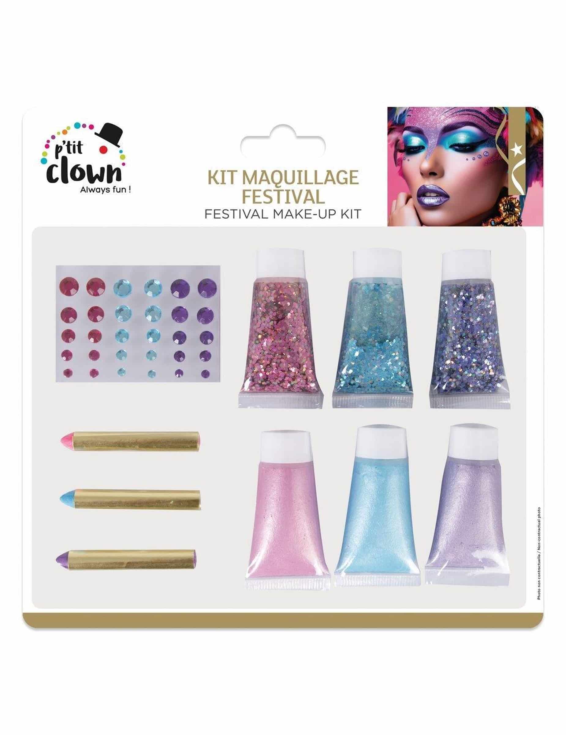 Festival-Glitzer-Schminkset