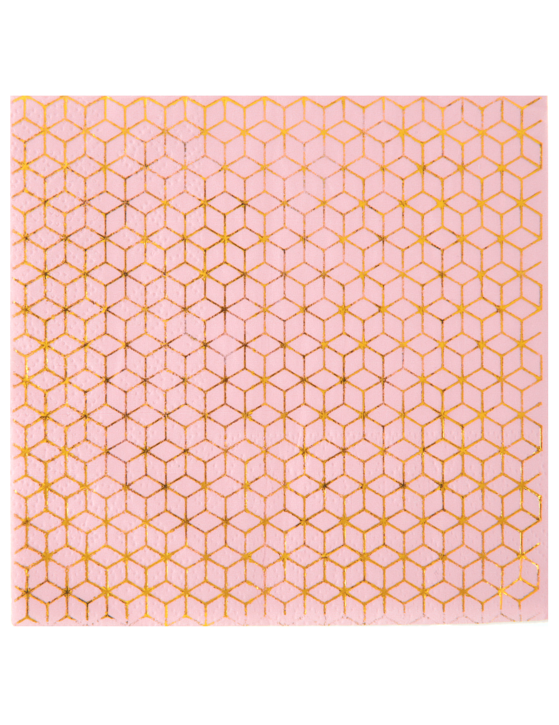 Festliche Servietten für Weihnachten 20 Stück kupfer-goldfarben 25 x 25 cm