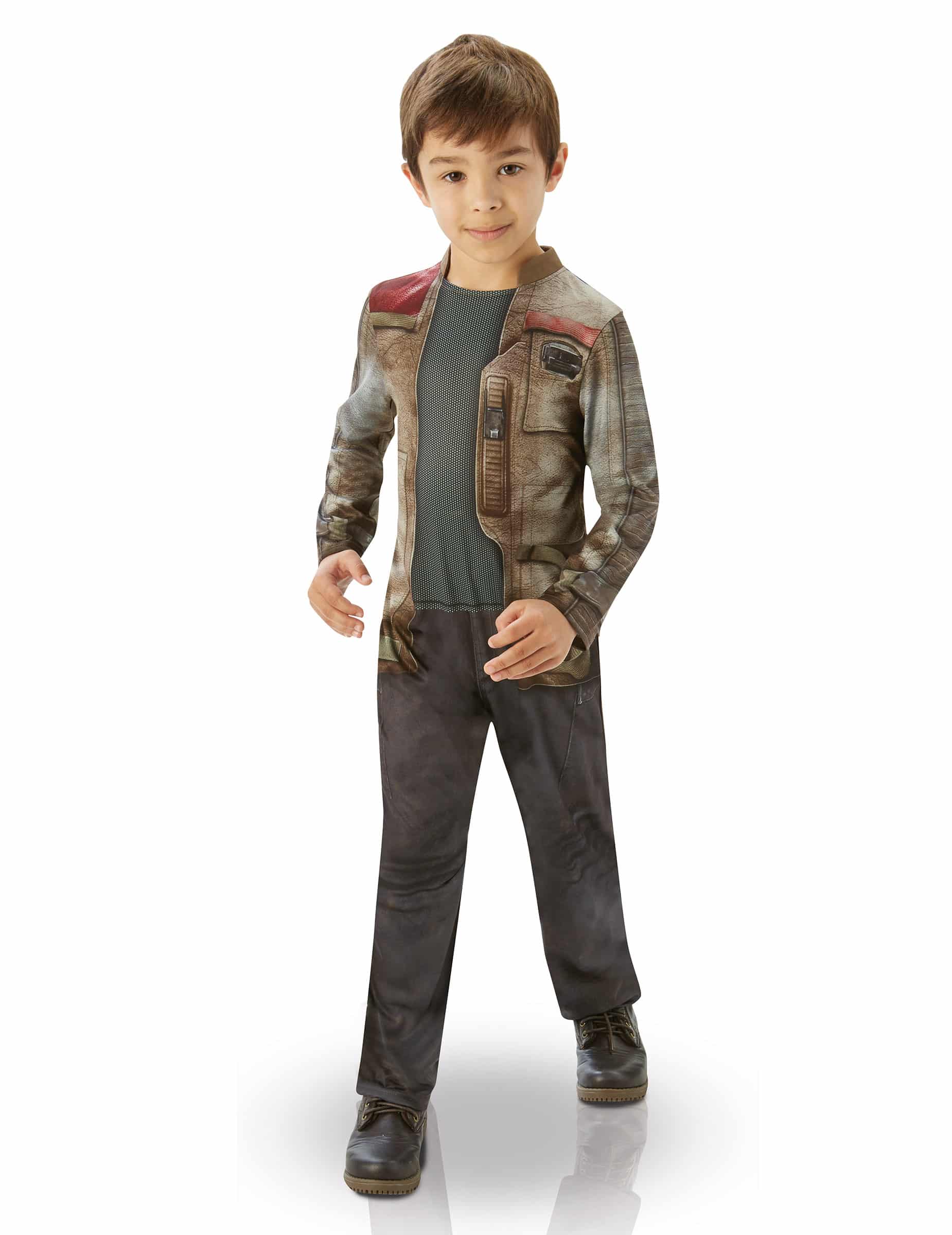 Finn Star Wars Kinderkostüm Lizenzware grau-braun