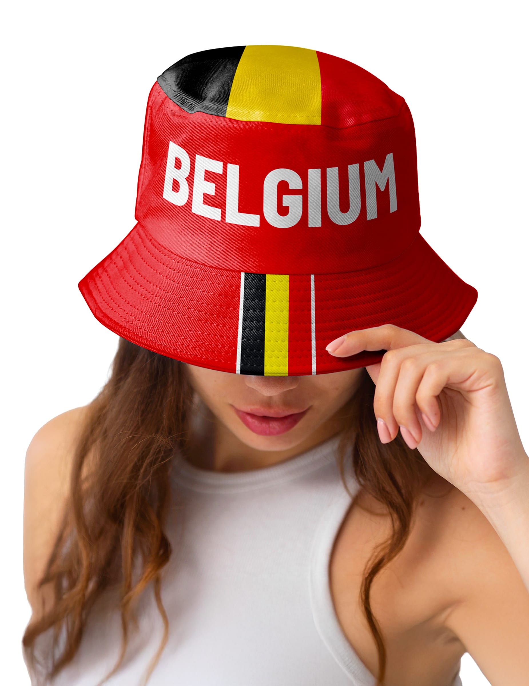 Fischerhut Belgien für Erwachsene - Fanartikel