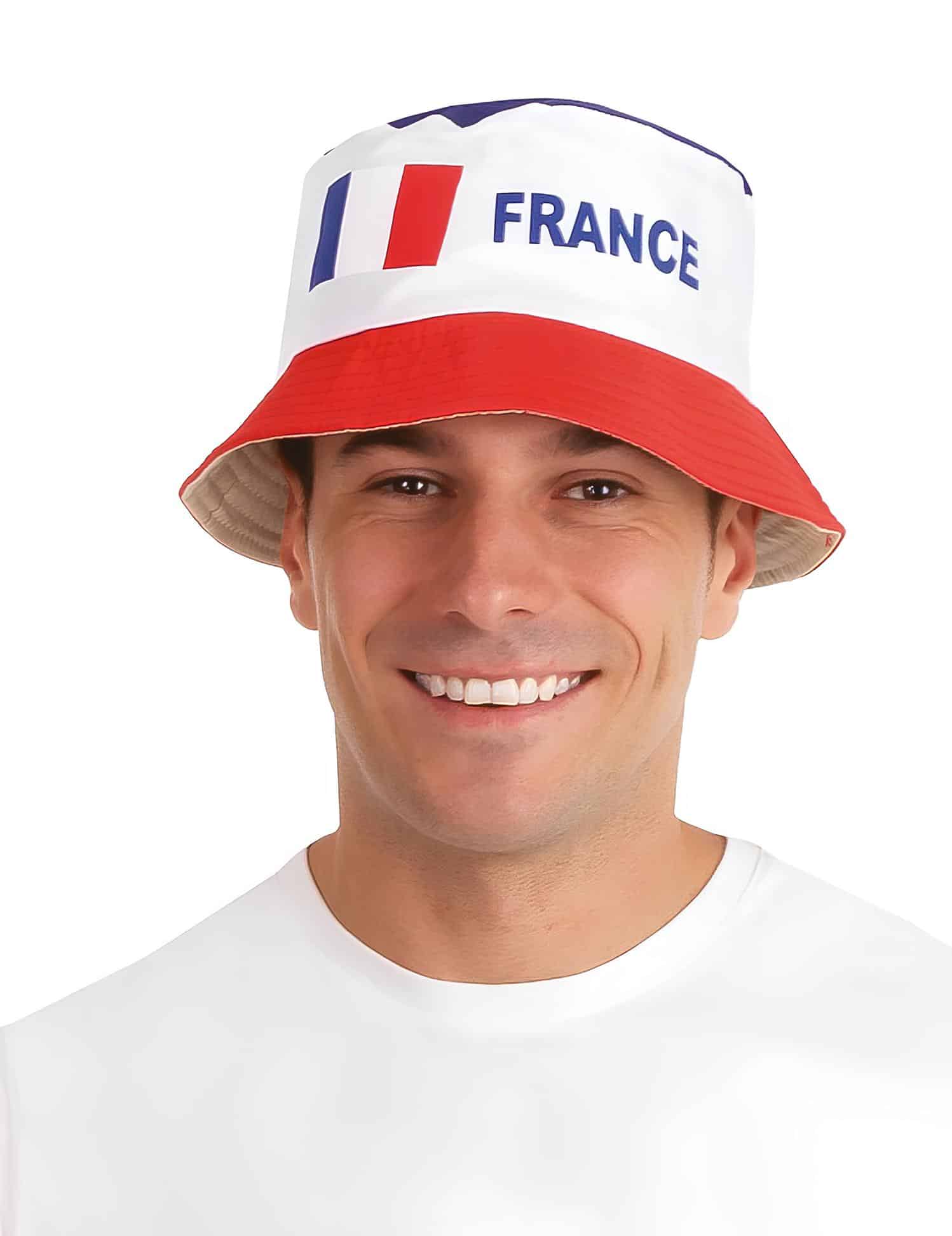 Fischerhut Frankreich für Erwachsene
