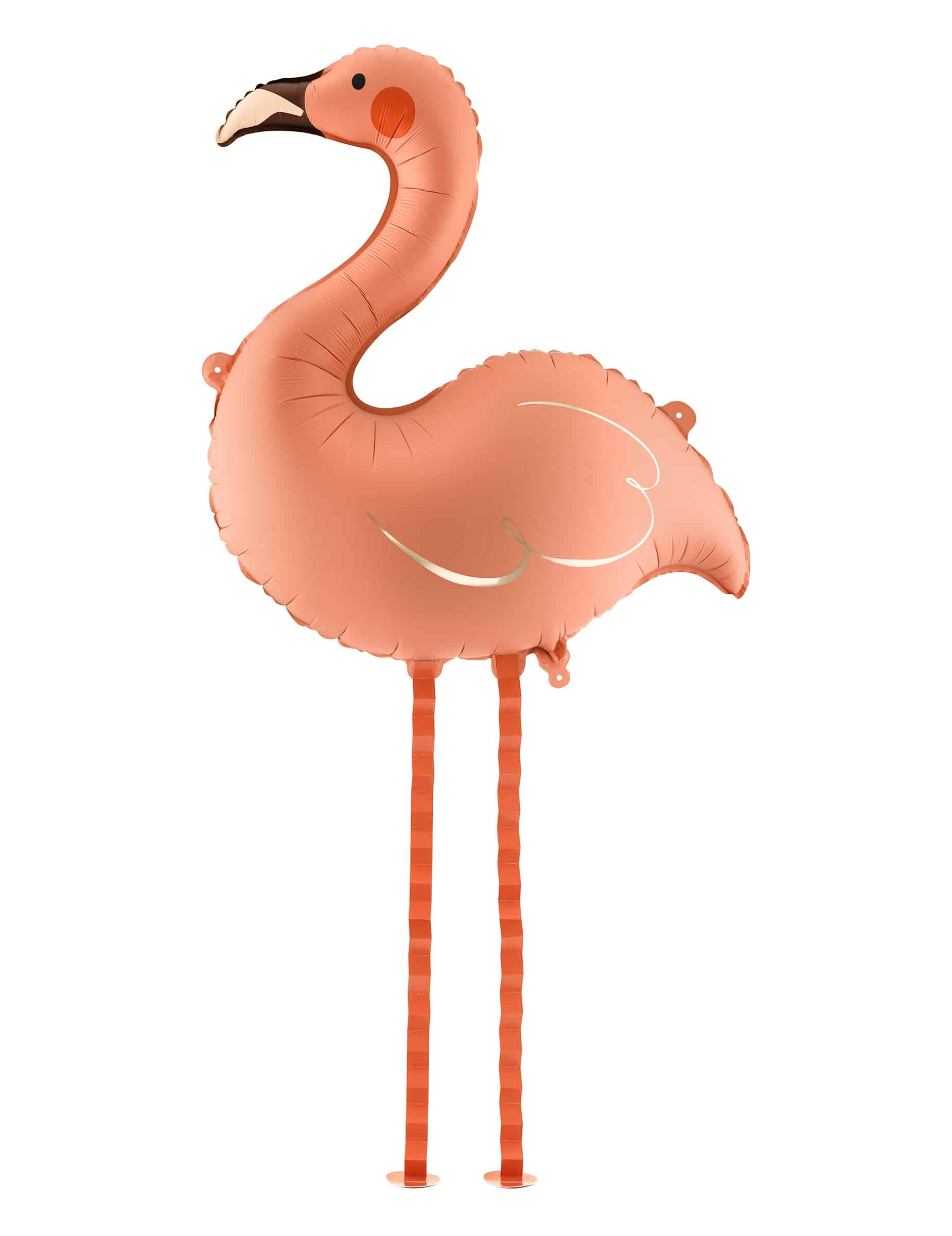 Flamingo Folienballon Koralle 65 × 67 cm