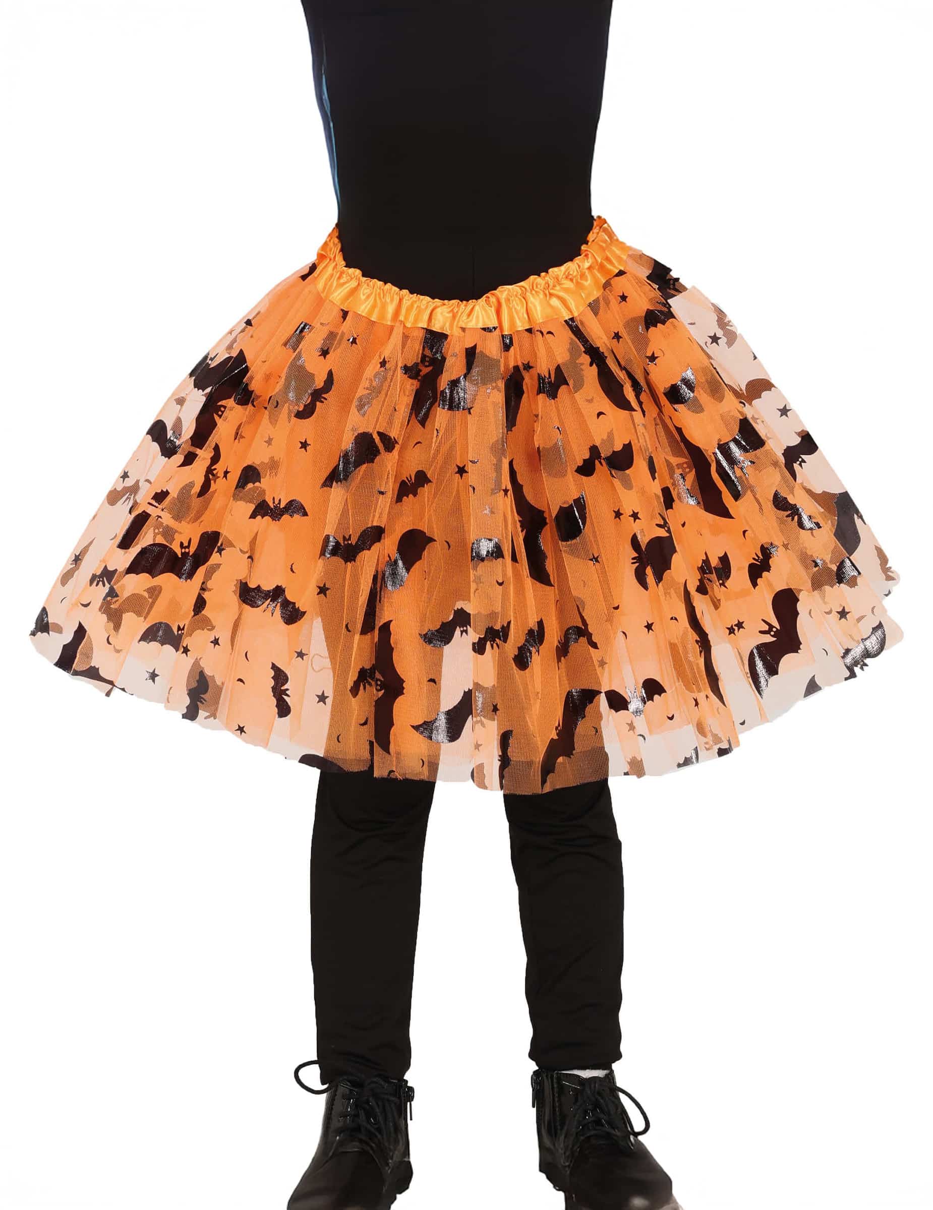 Fledermaus Tutu Orange für Mädchen