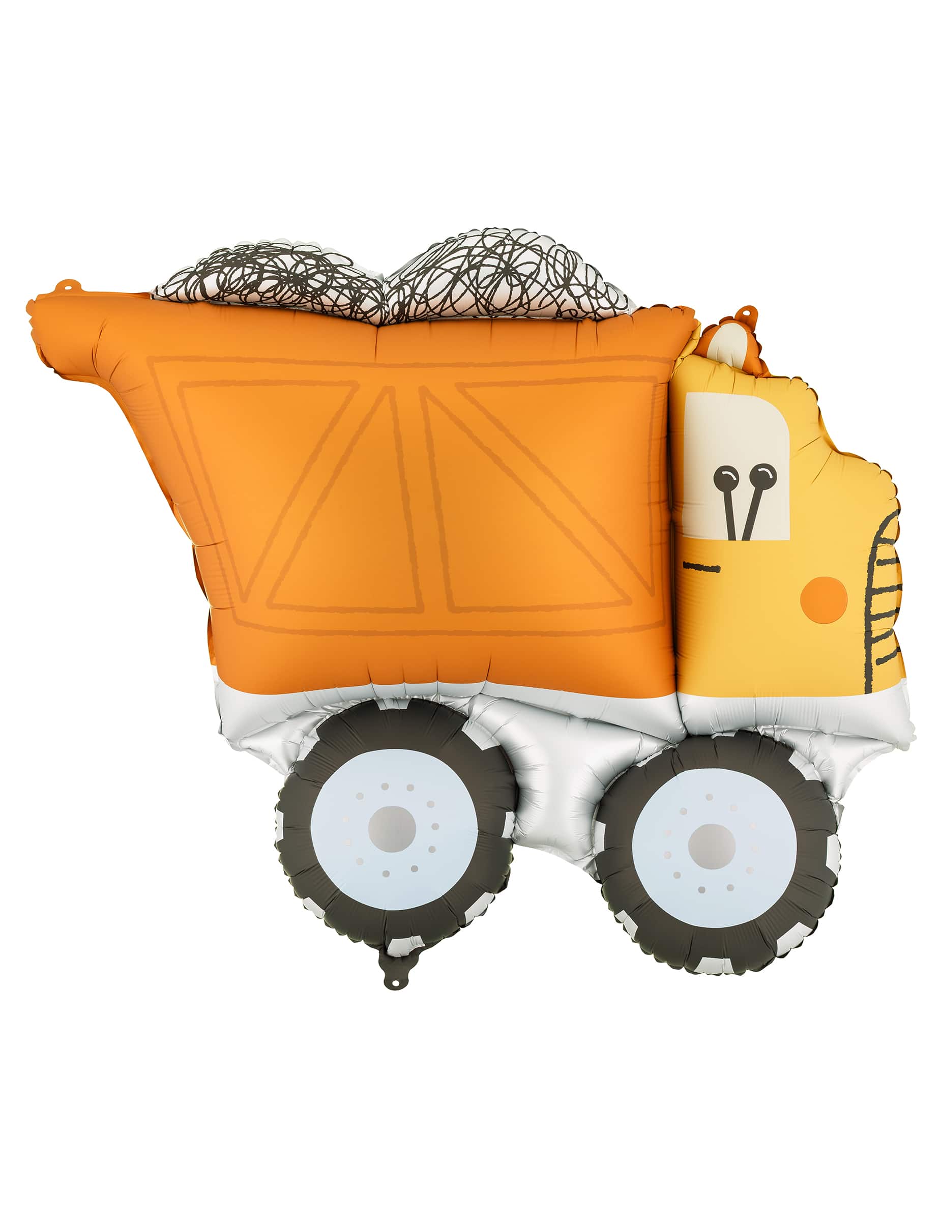 Folienballon Baustellen-LKW 87 x 69 cm