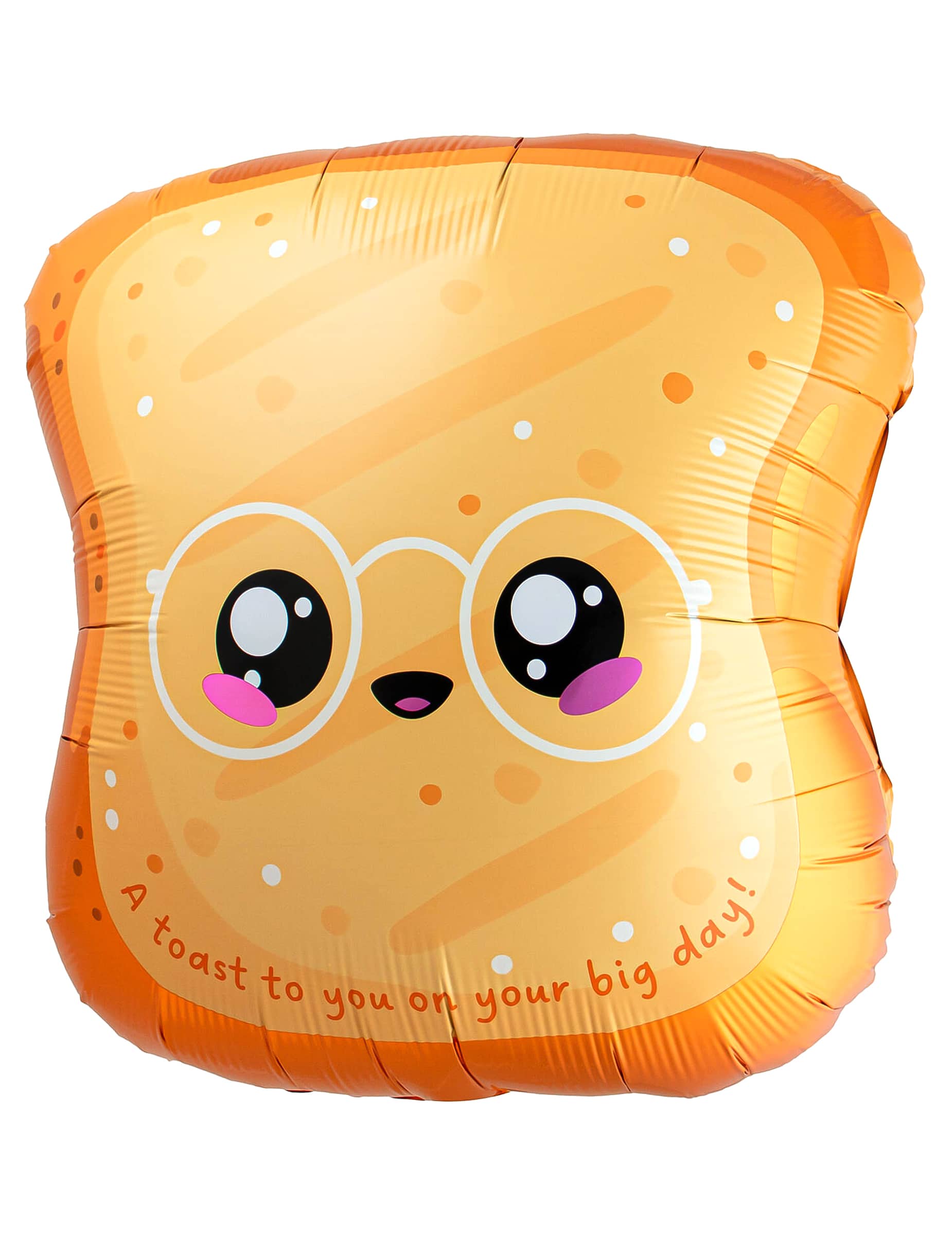 Folienballon Kawaii Toast 60 x 60 cm