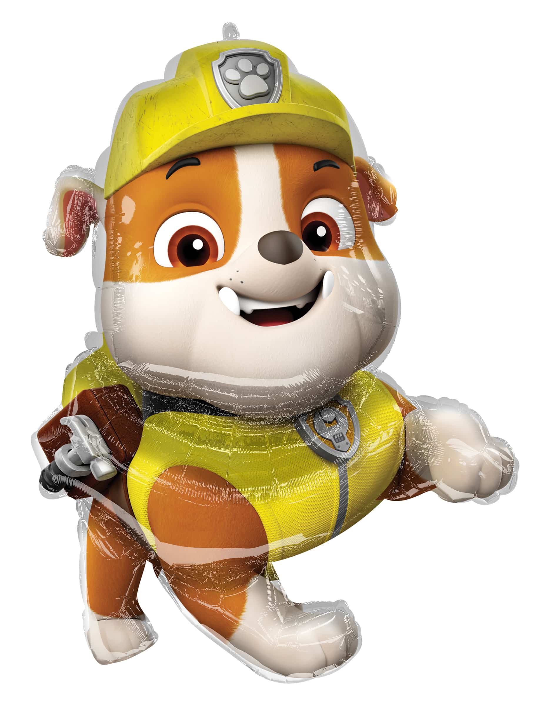 Folienballon Rubble Paw Patrol 81 cm gelb