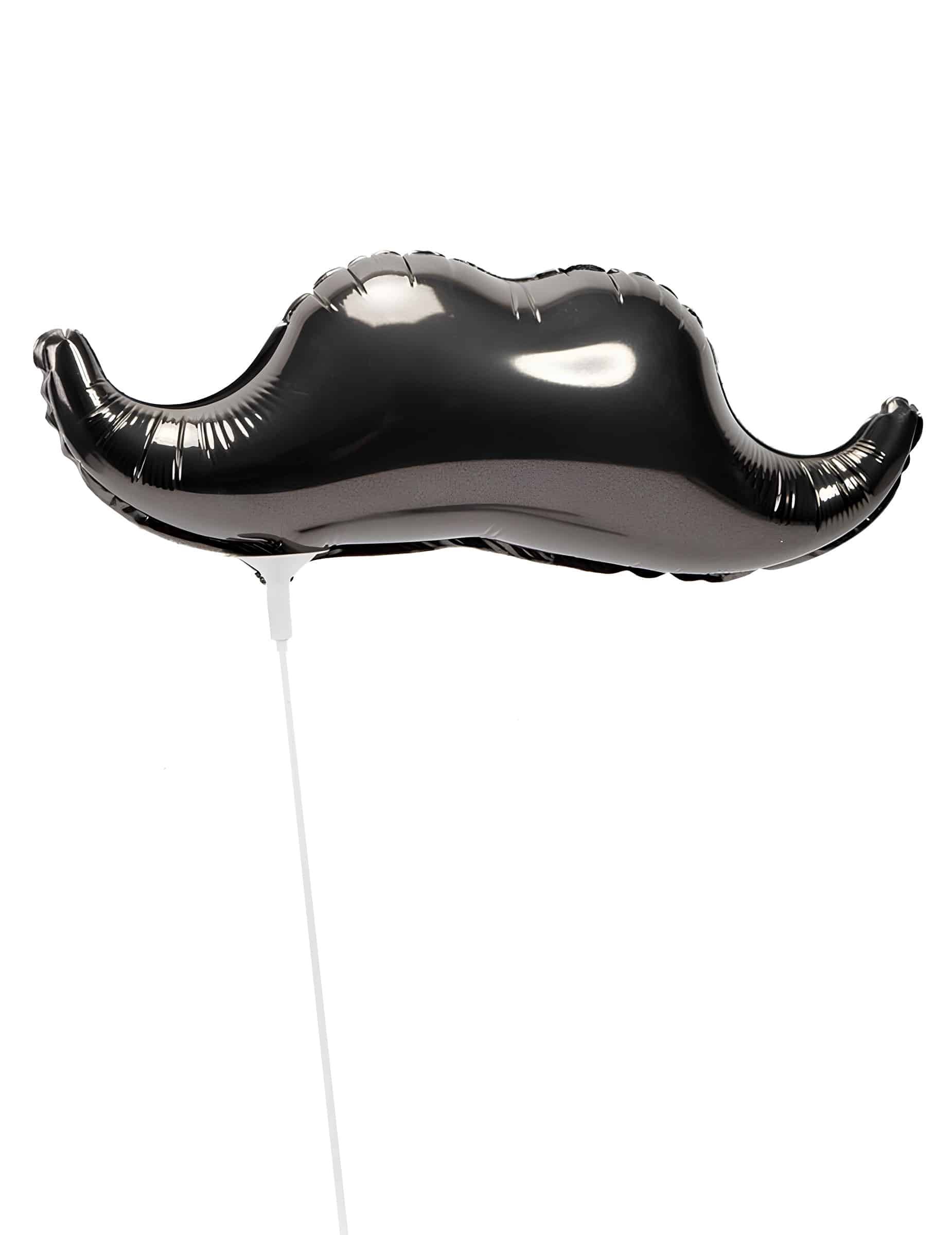 Folienballon Schnurrbart klein Aluminium 35 cm