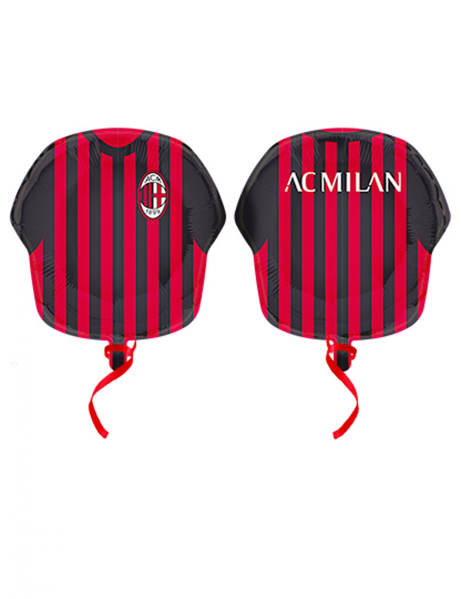 Folienballon Trikot AC Mailand 60 cm