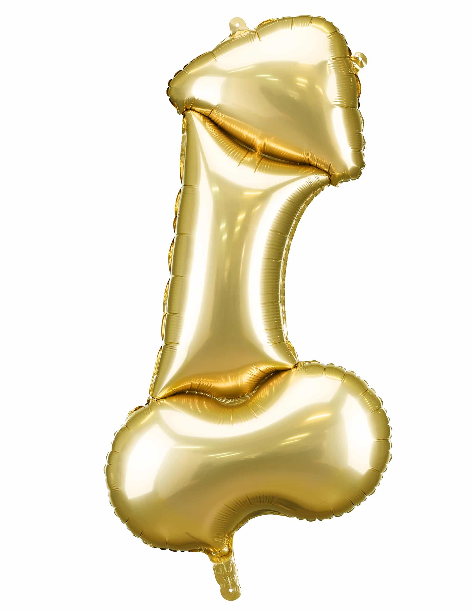 Folienballon in Penisform