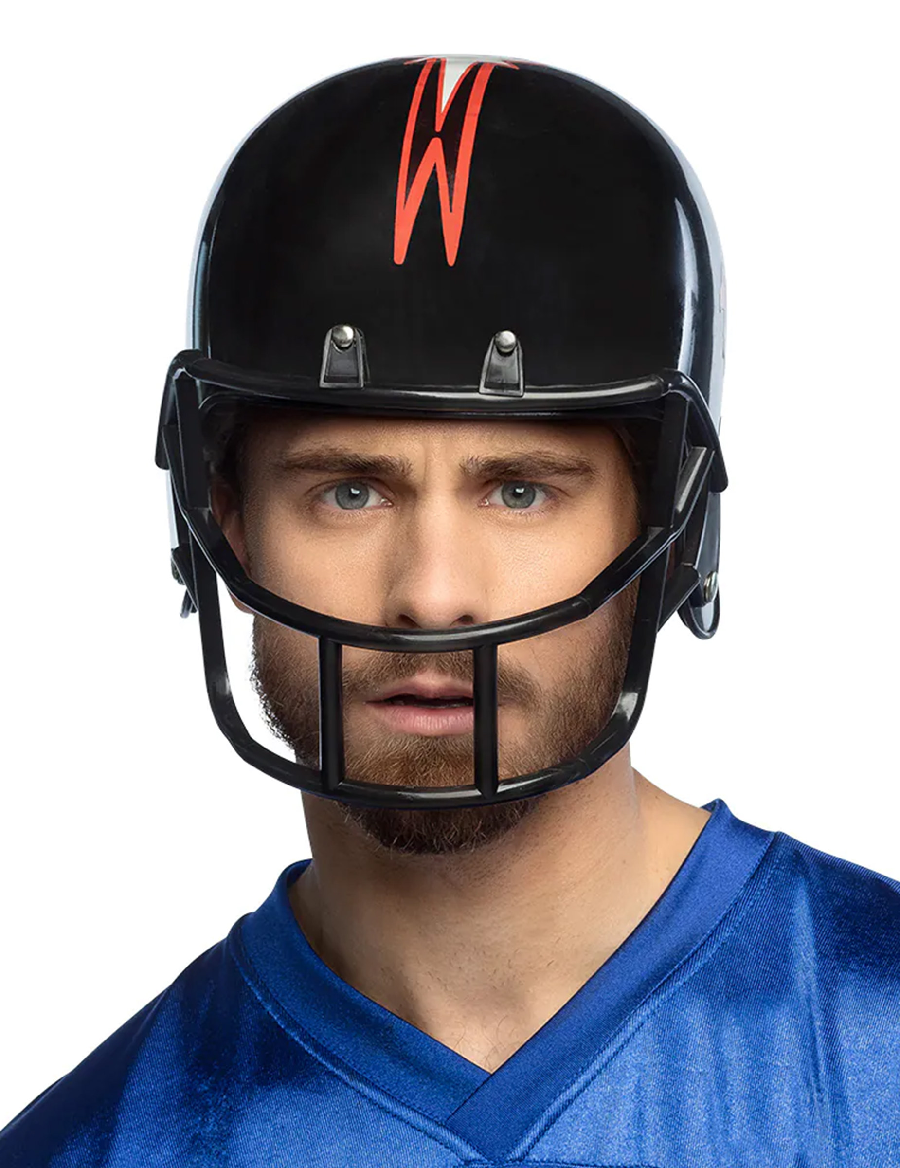 Football-Helm für Erwachsene schwarz