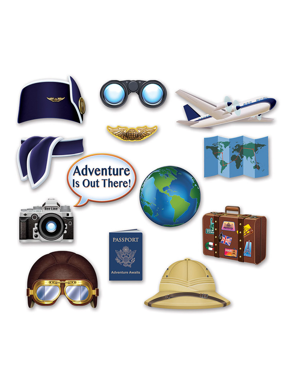 Fotobox Accessoires Set 13 Teile
