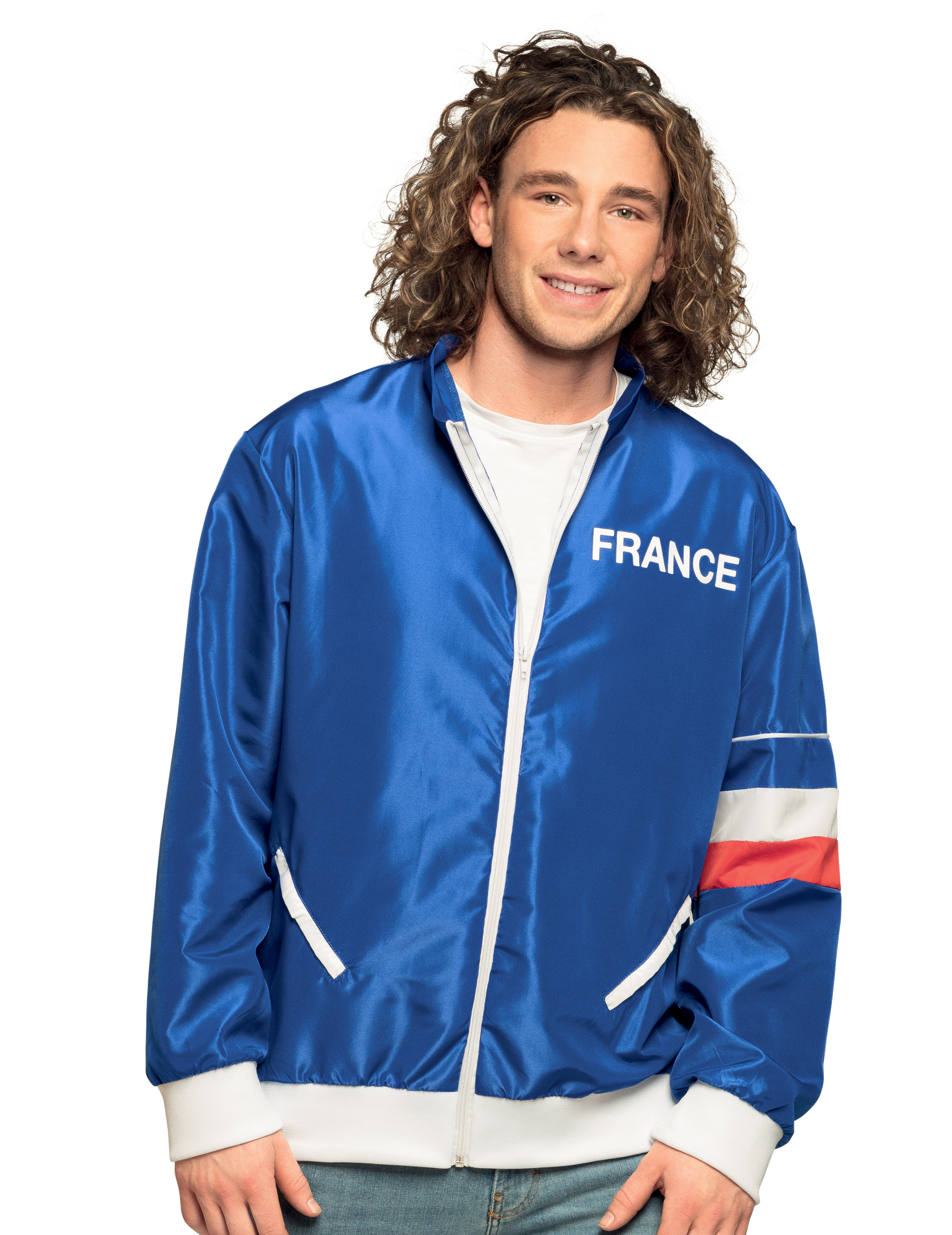 Frankreich Herren Jacke Veste Supporter Frankreich Herren