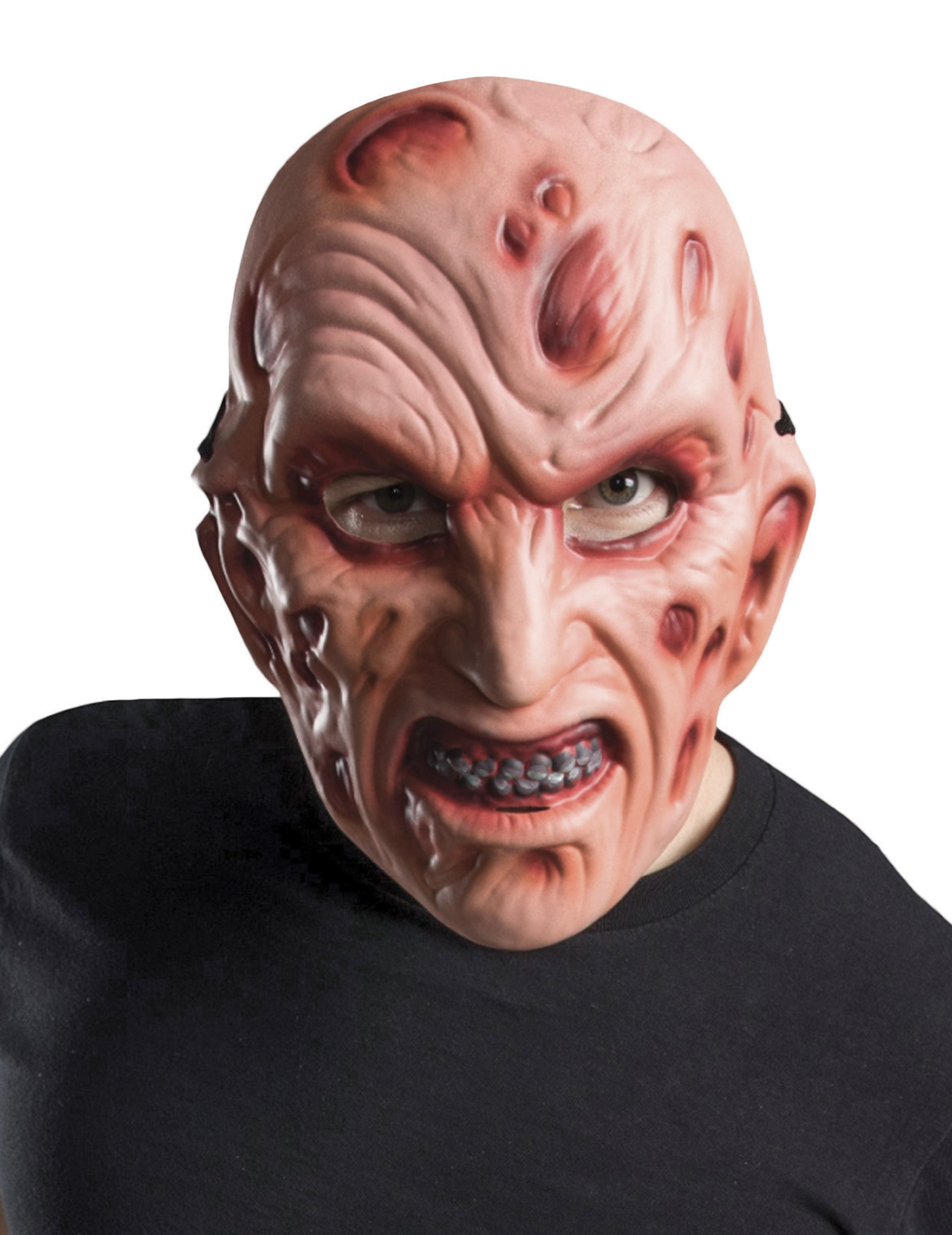 Freddy Krueger Lizenzmaske für Erwachsene beigefarben-rot