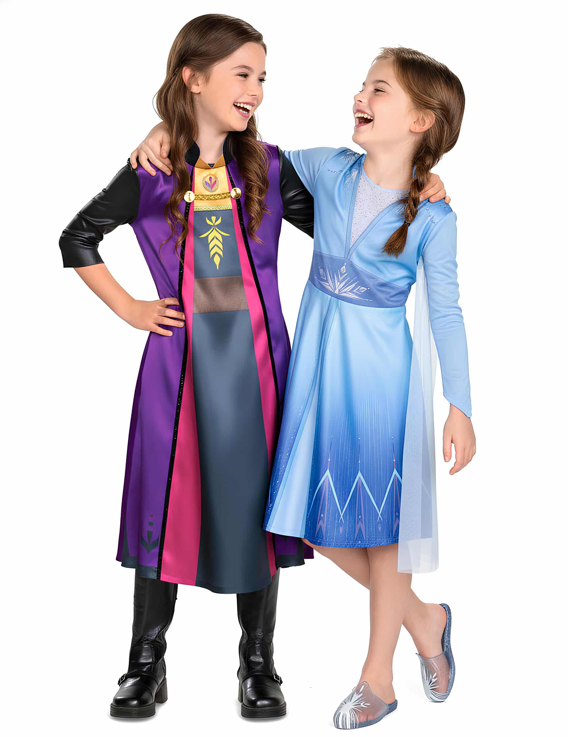 Frozen Elsa und Anna Paarkostüm Kinder