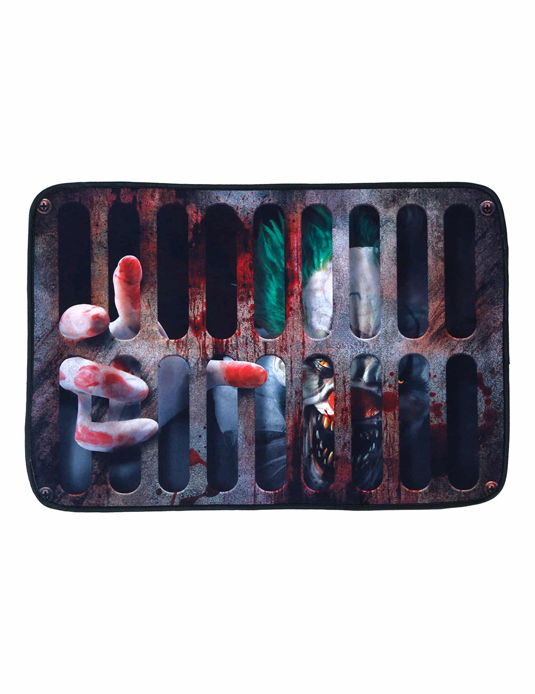 Fußmatte Killer Clown 60 x 40 cm Halloween