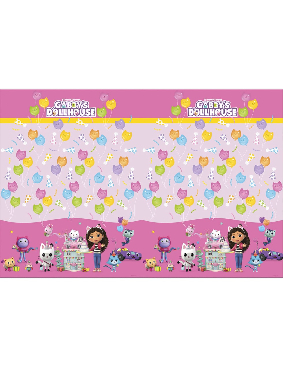 Gabby's Dollhouse Tischdecke 120 x 180 cm