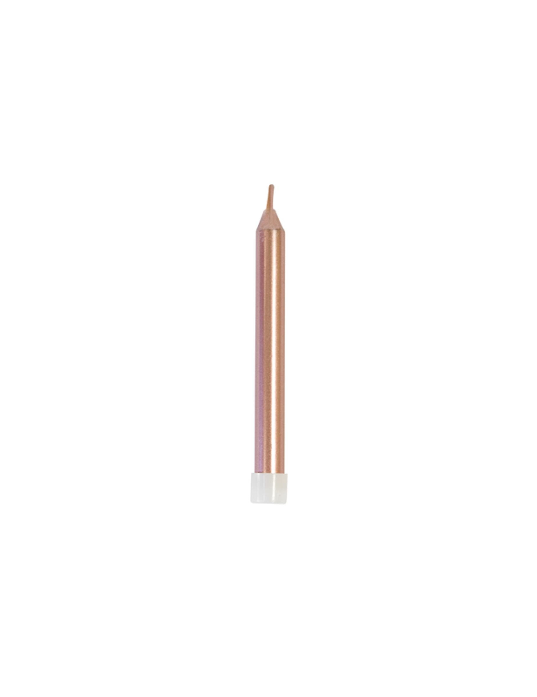 Geburtstagskerzen 10 Stück roségold 7cm
