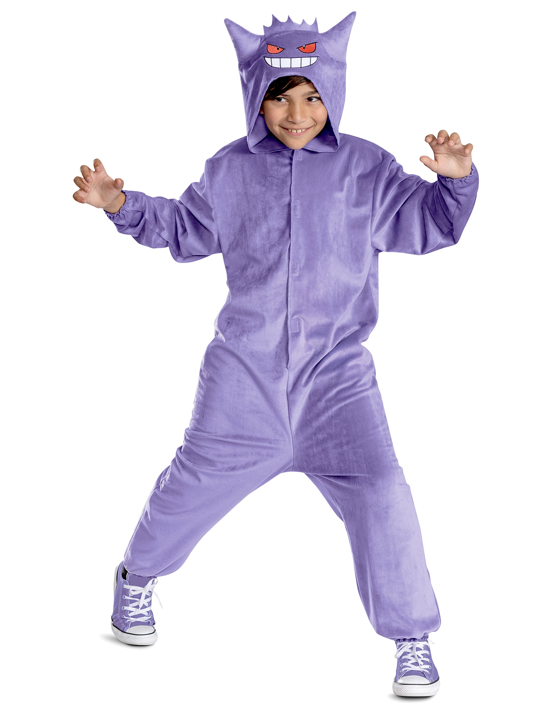 Gengar Pokémon Kostüm für Kinder