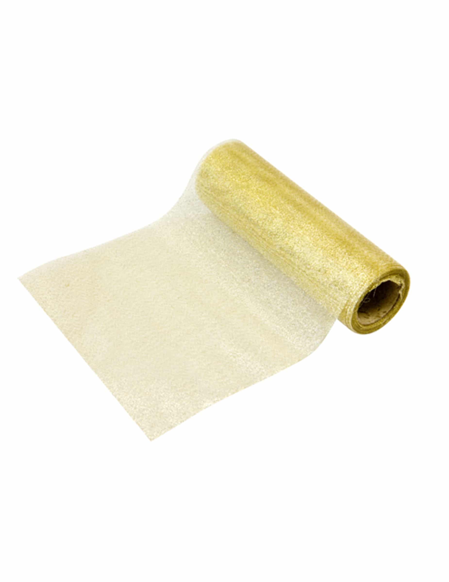 Geschenkband Metallic Gold Breit 5 m x 15 cm