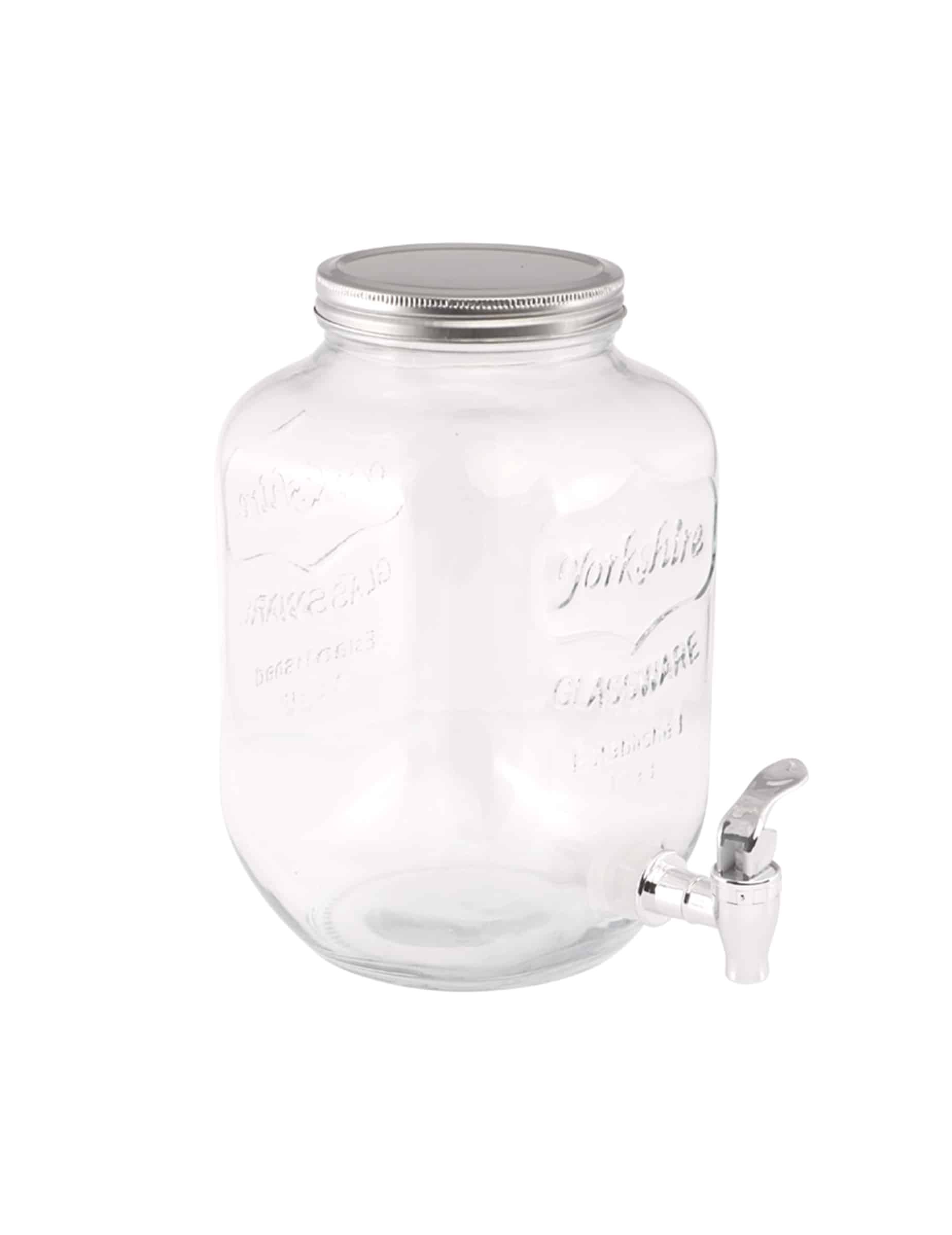Getränkespender aus Glas 4L
