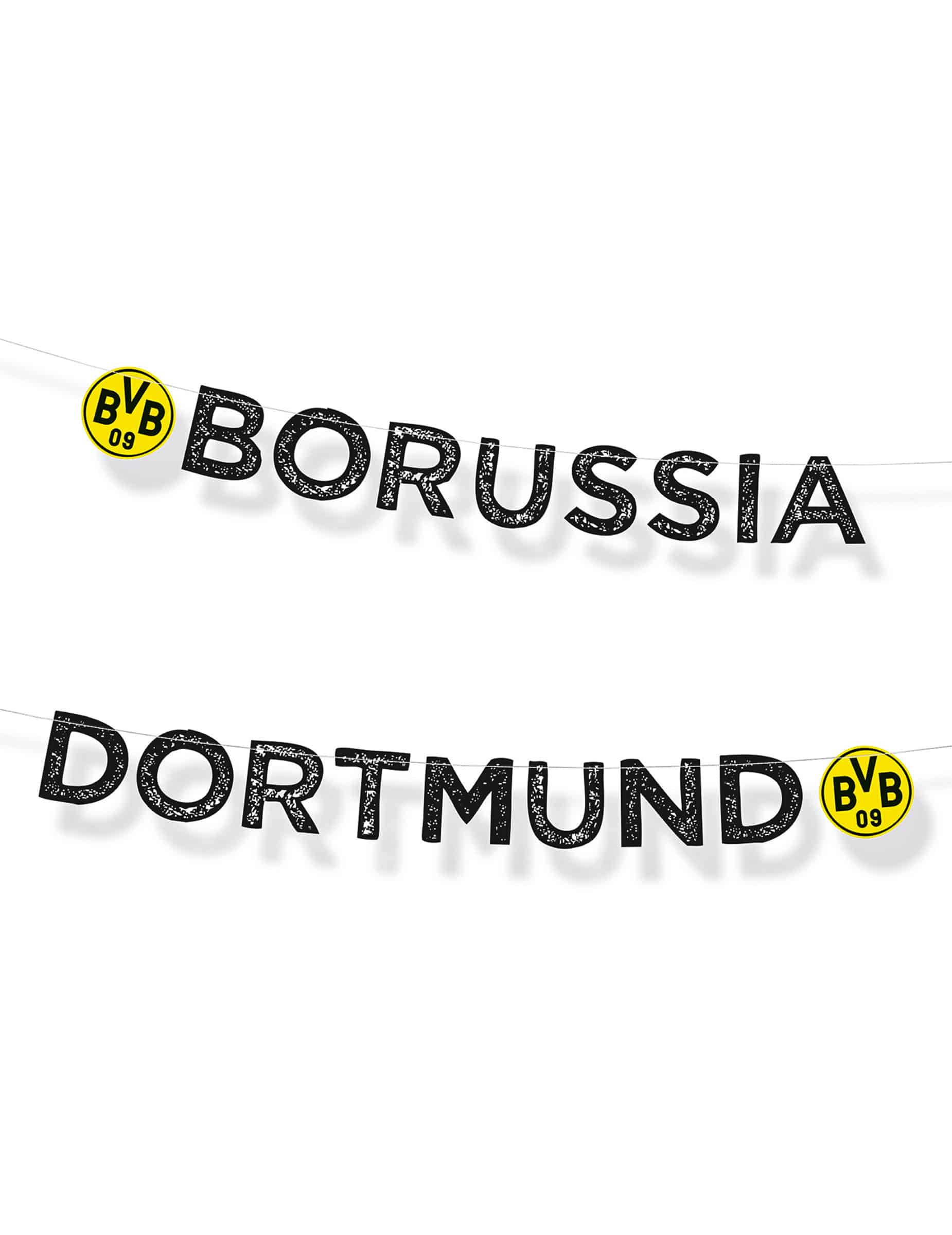 Girlande Borussia Dortmund BVB 180cm