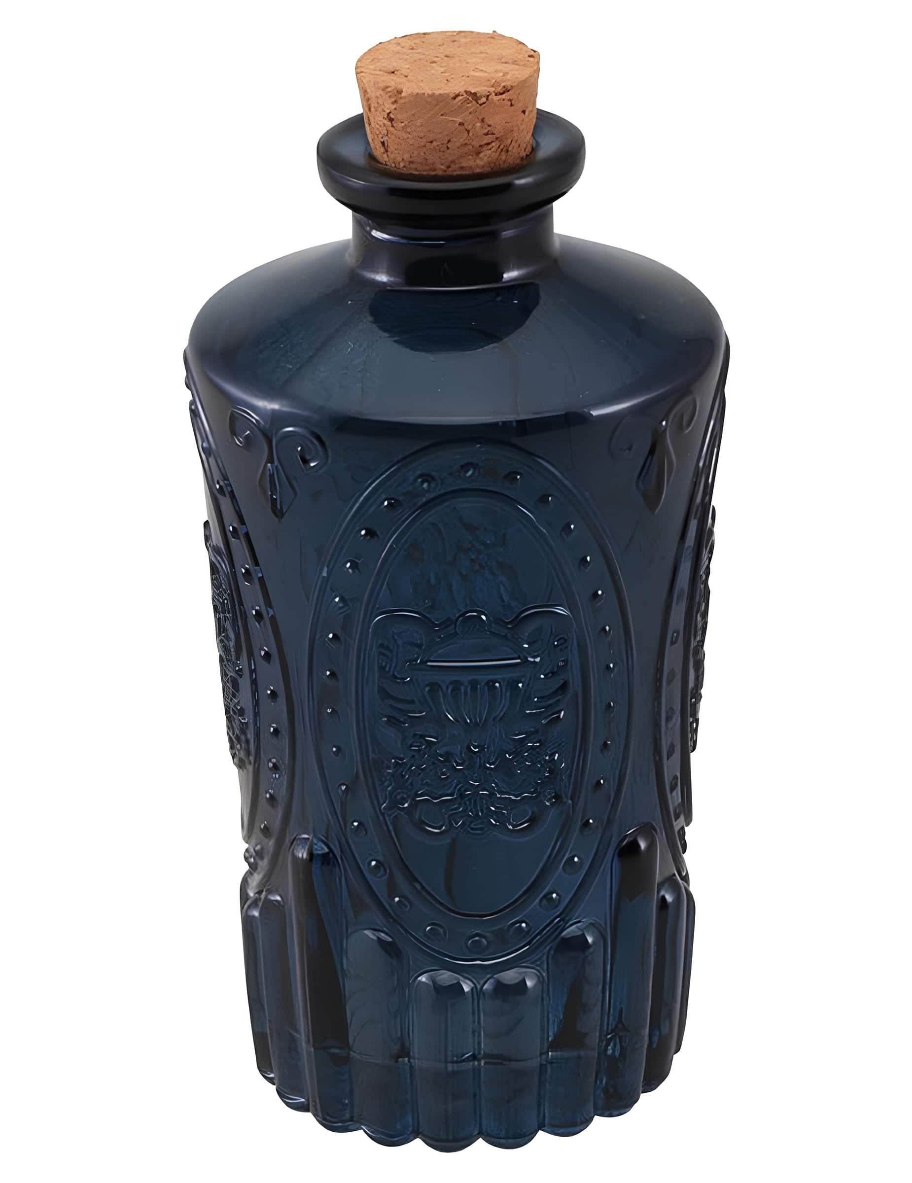 Glasflasche nachtblau 13