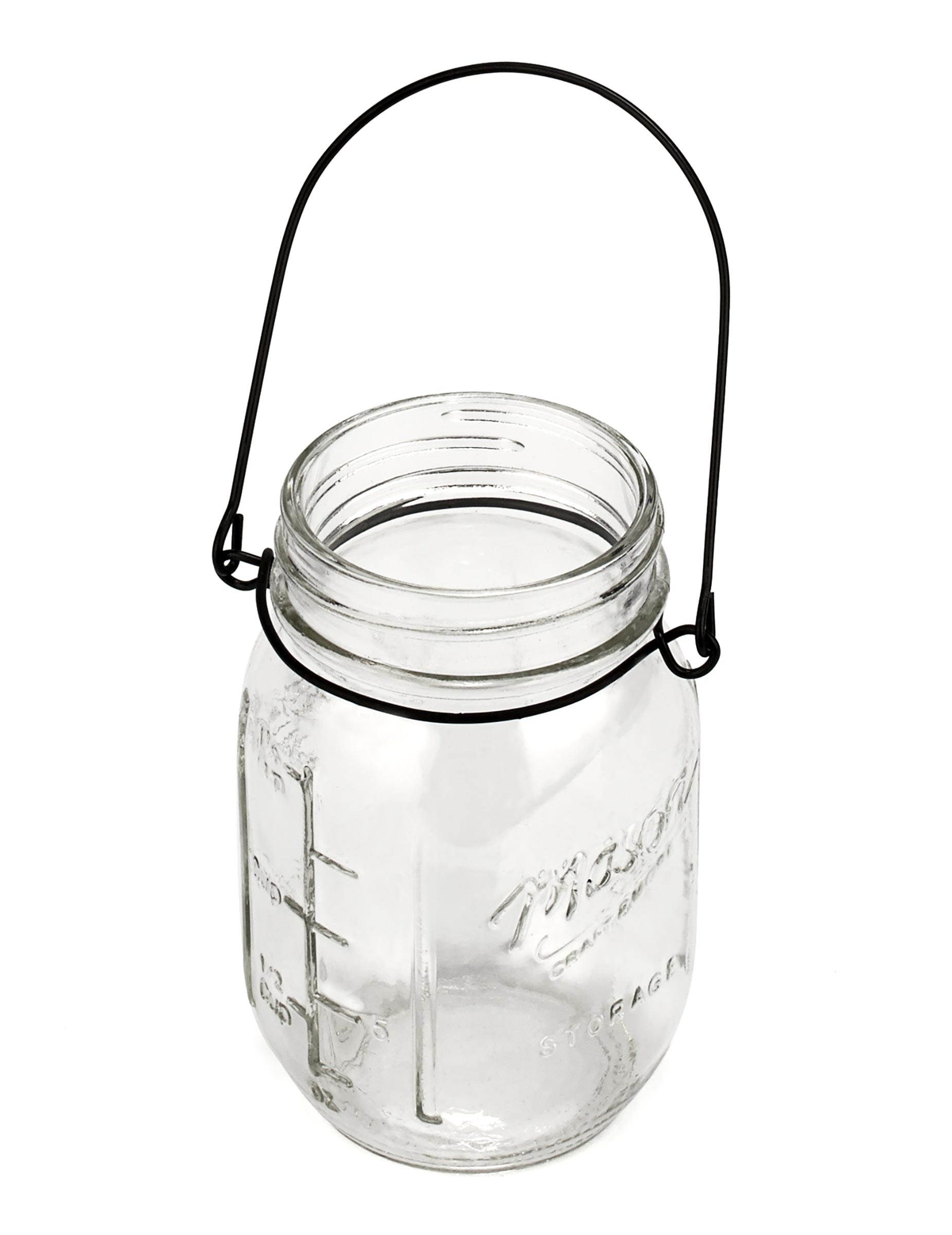 Glasvase Mason Jar 13 cm