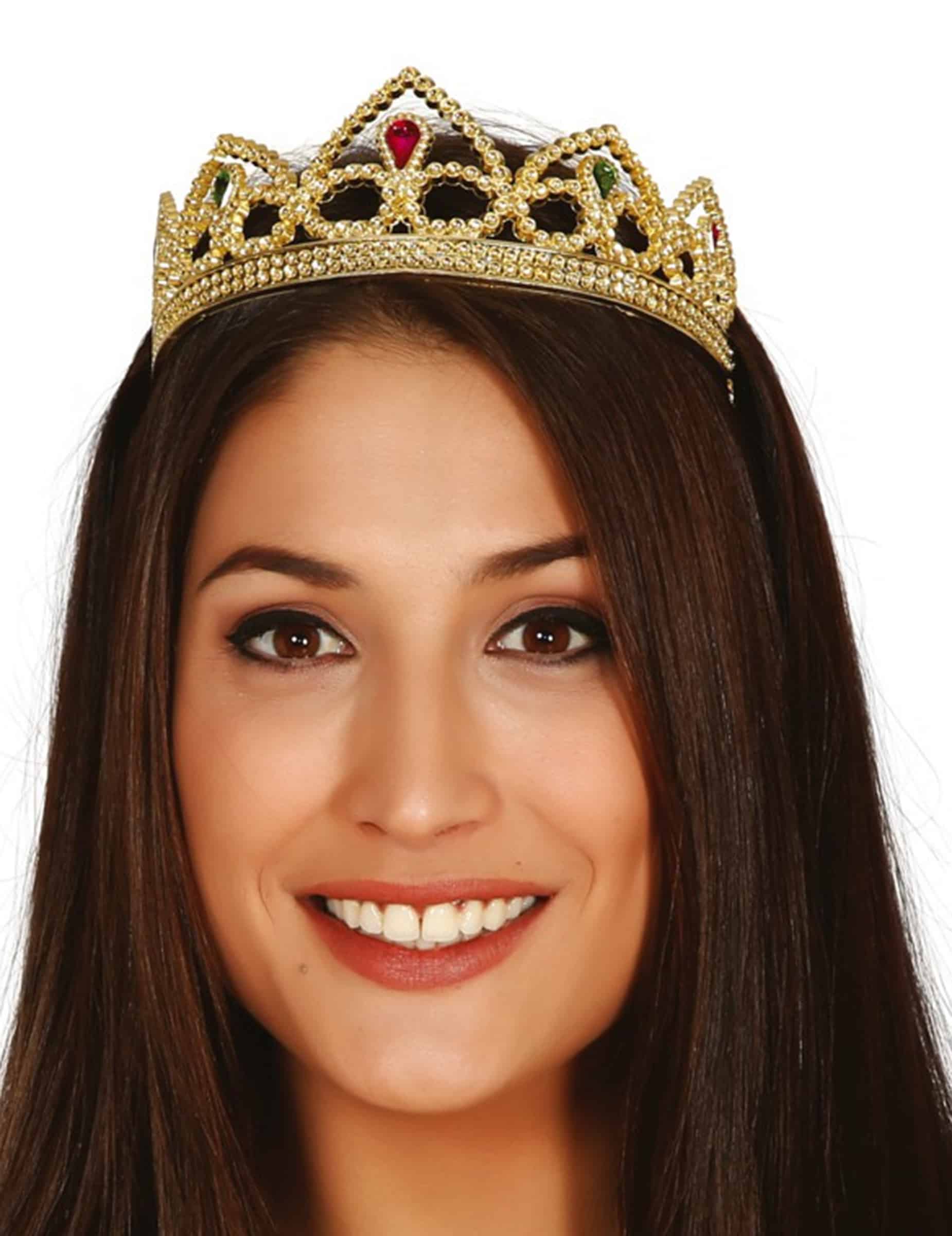 Goldene Königin Tiara