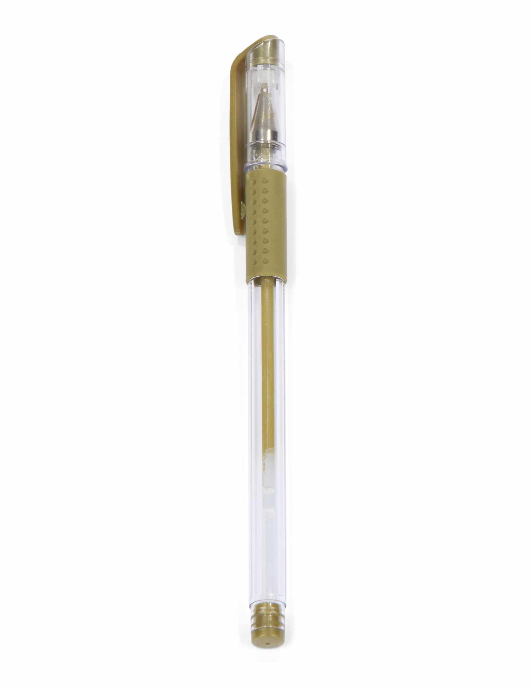 Goldener Glitzer-Gelstift für Gästebücher