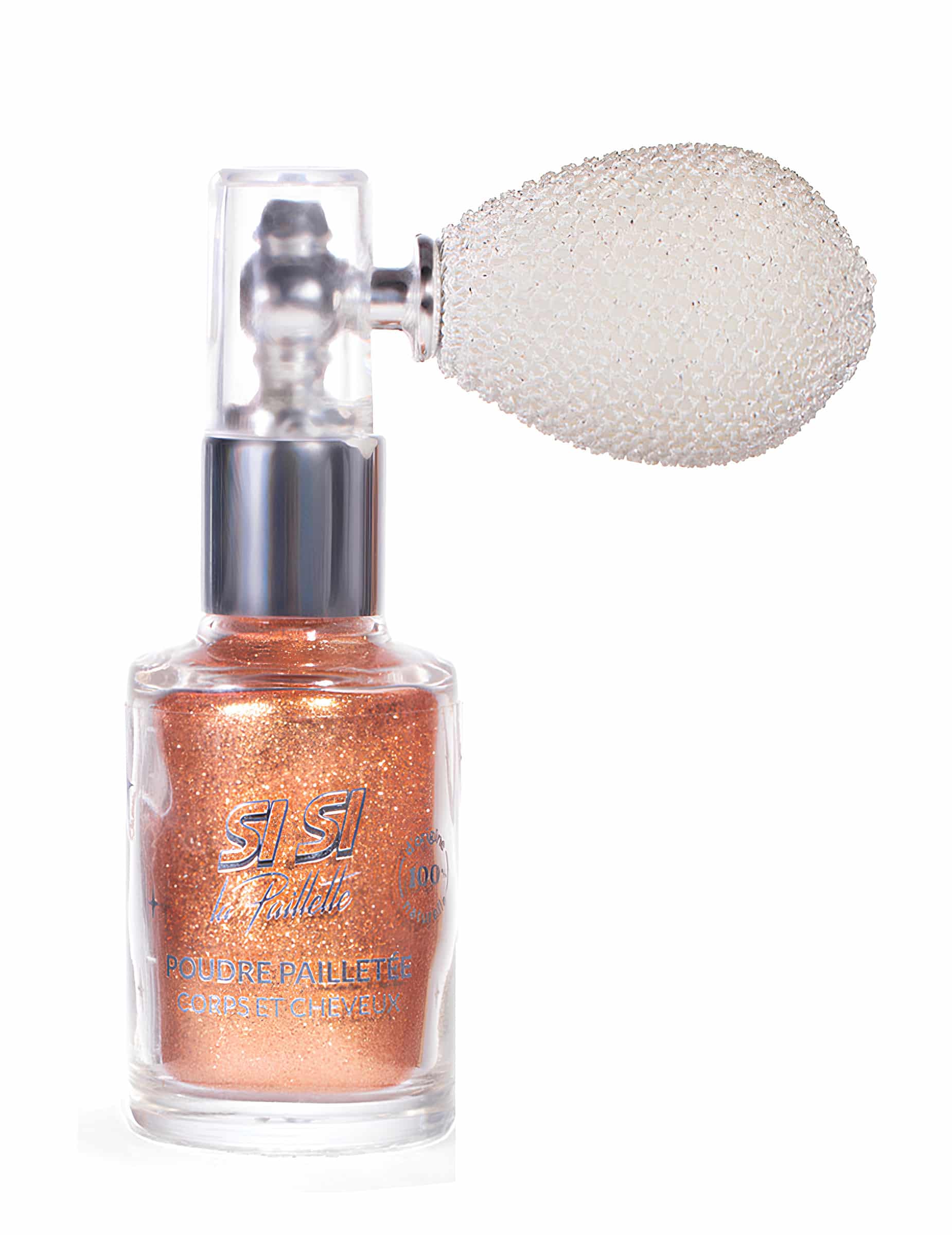 Goldenes Glitzerpuder-Spray Si Si La Paillette 15 ml