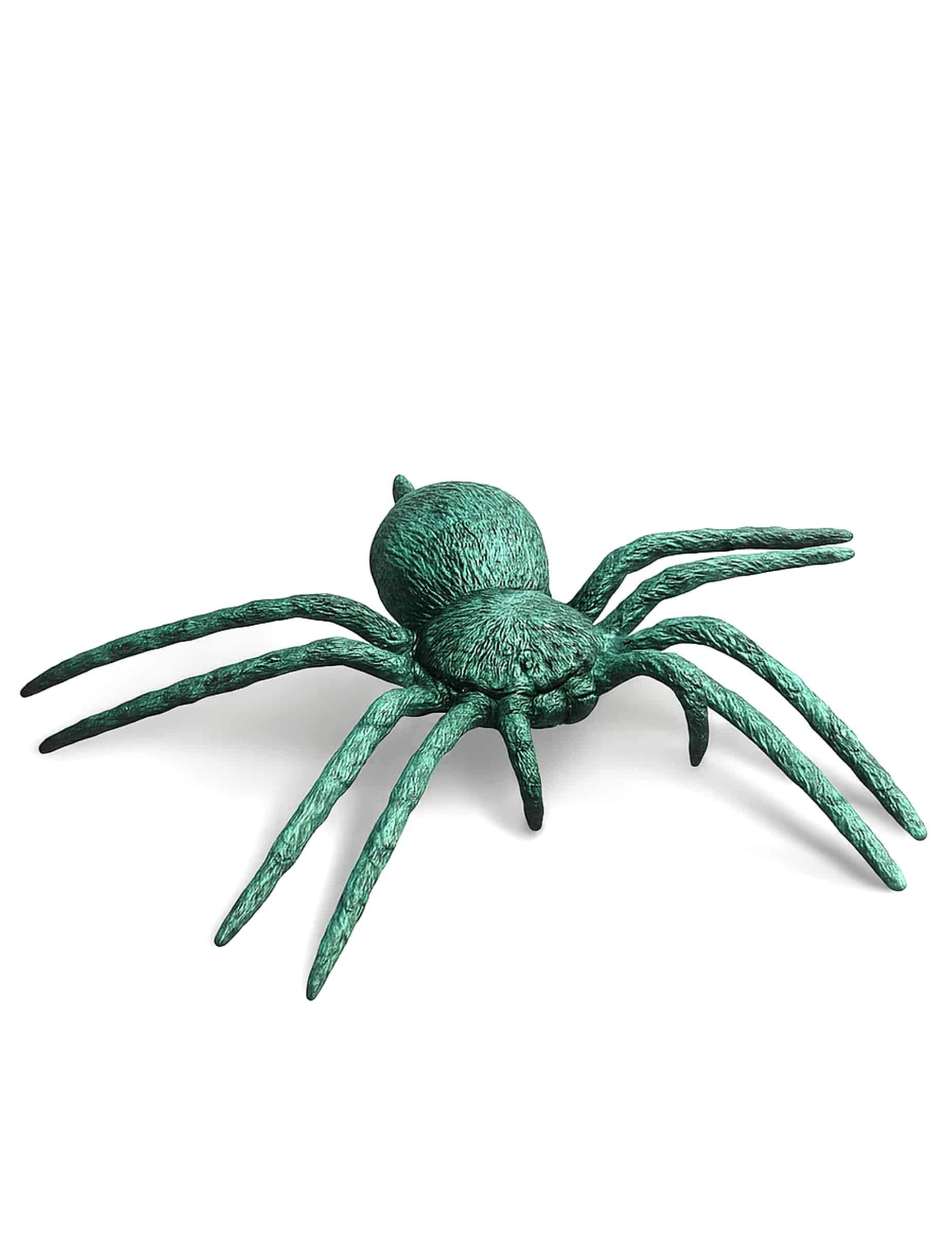Grüne Horror Spinne 23 cm