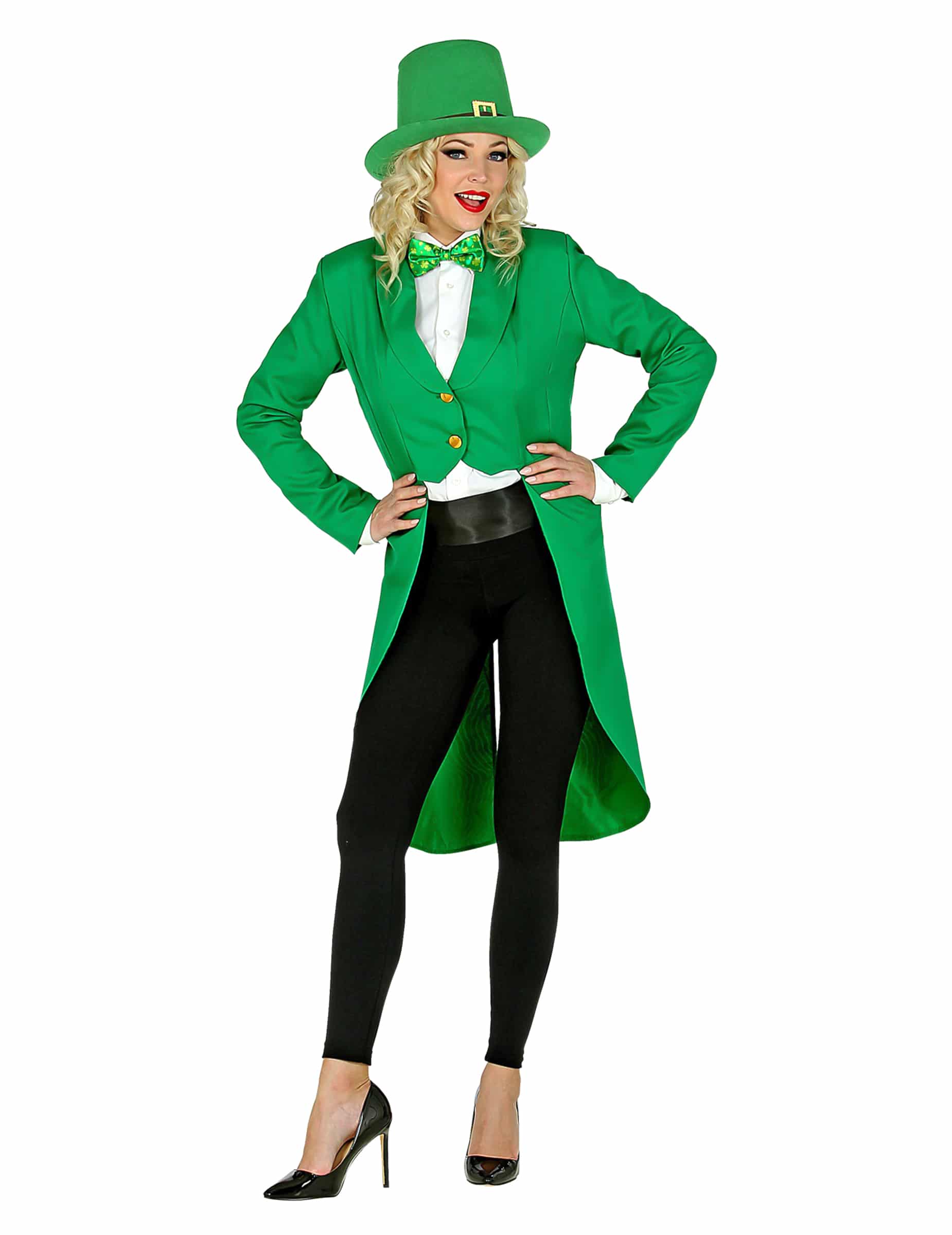 Grüner Frack Damen St. Patrick's Day