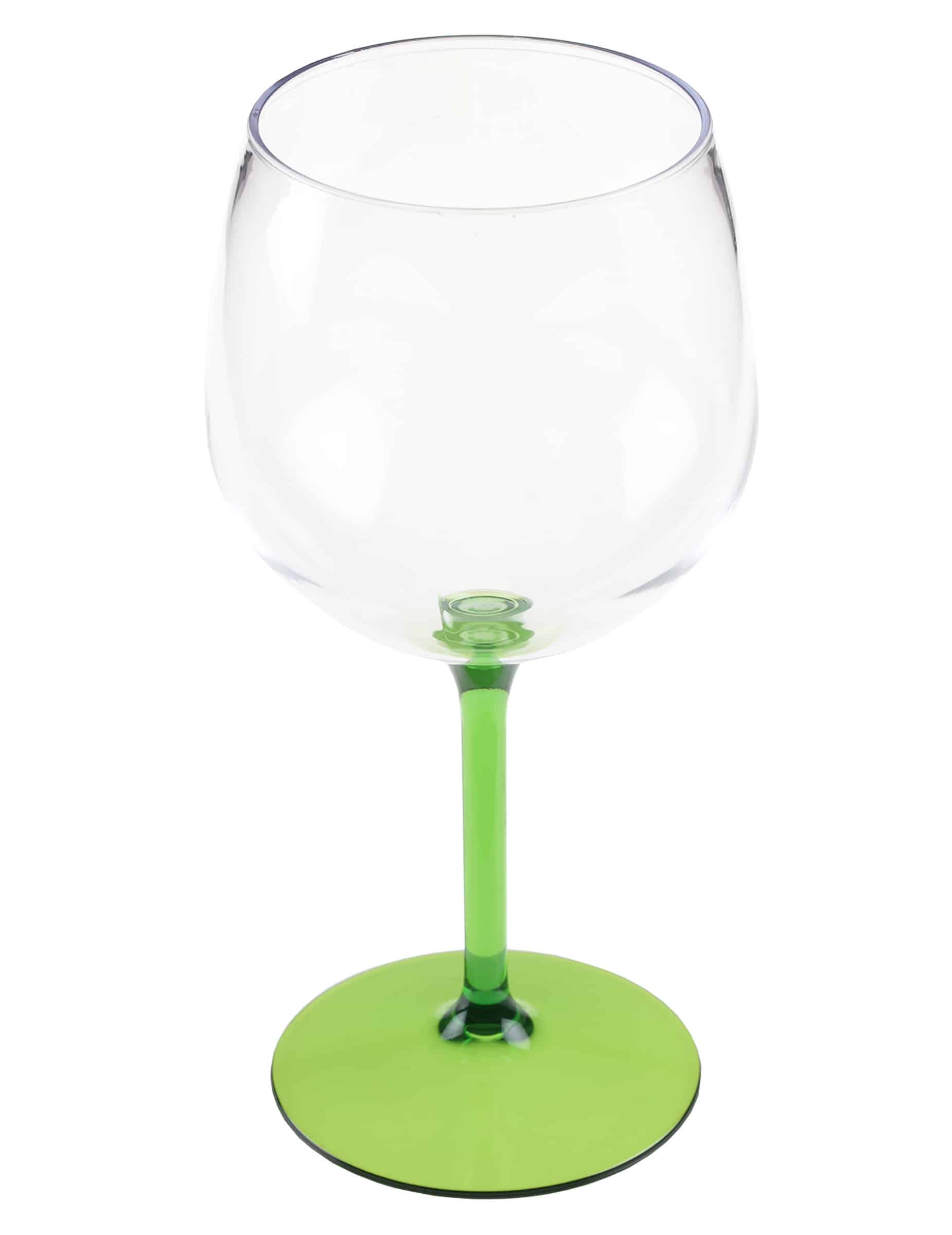 Grünes Cocktail-Ballonglas aus Kunststoff 58