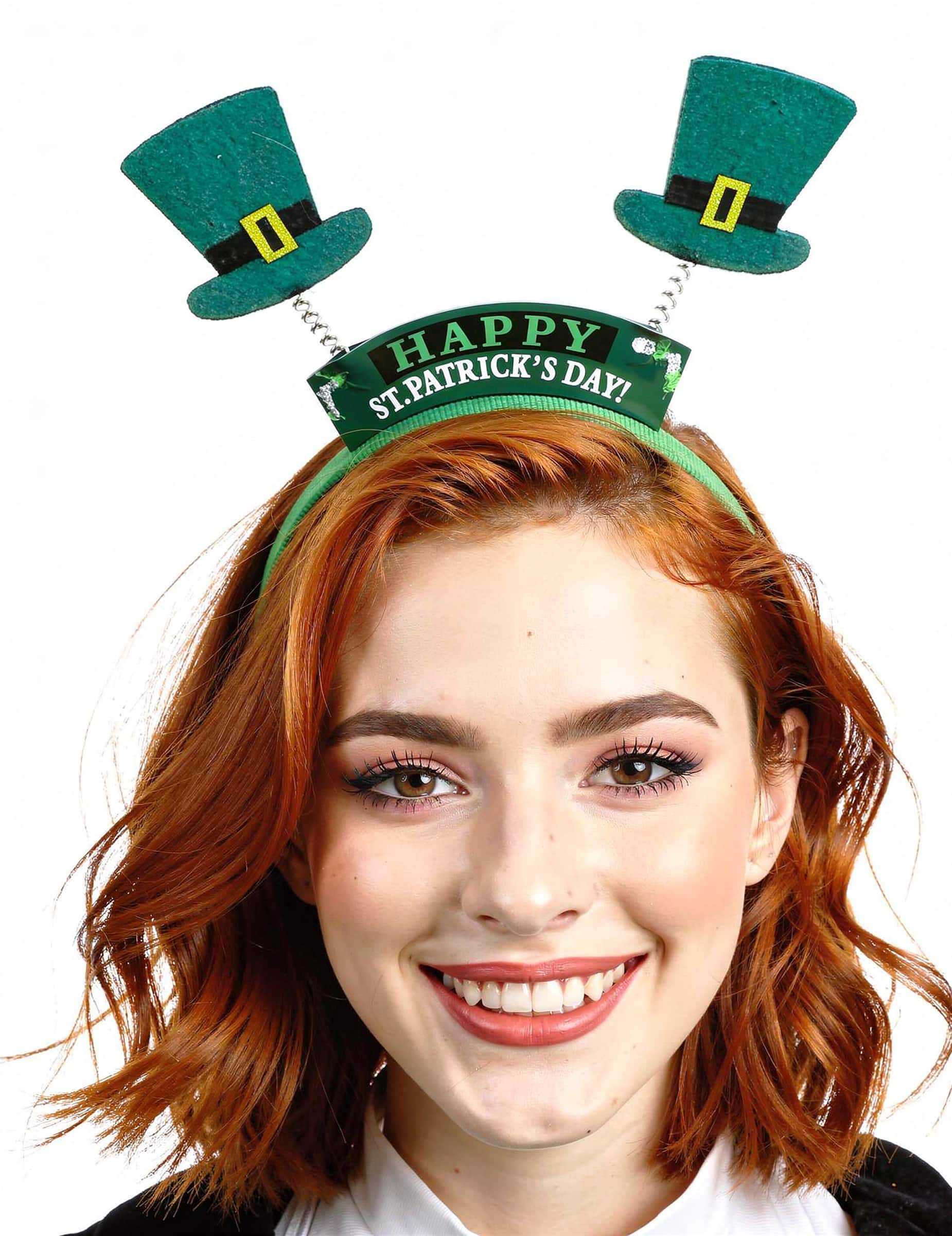 Haarreif St. Patrick's Day für Erwachsene