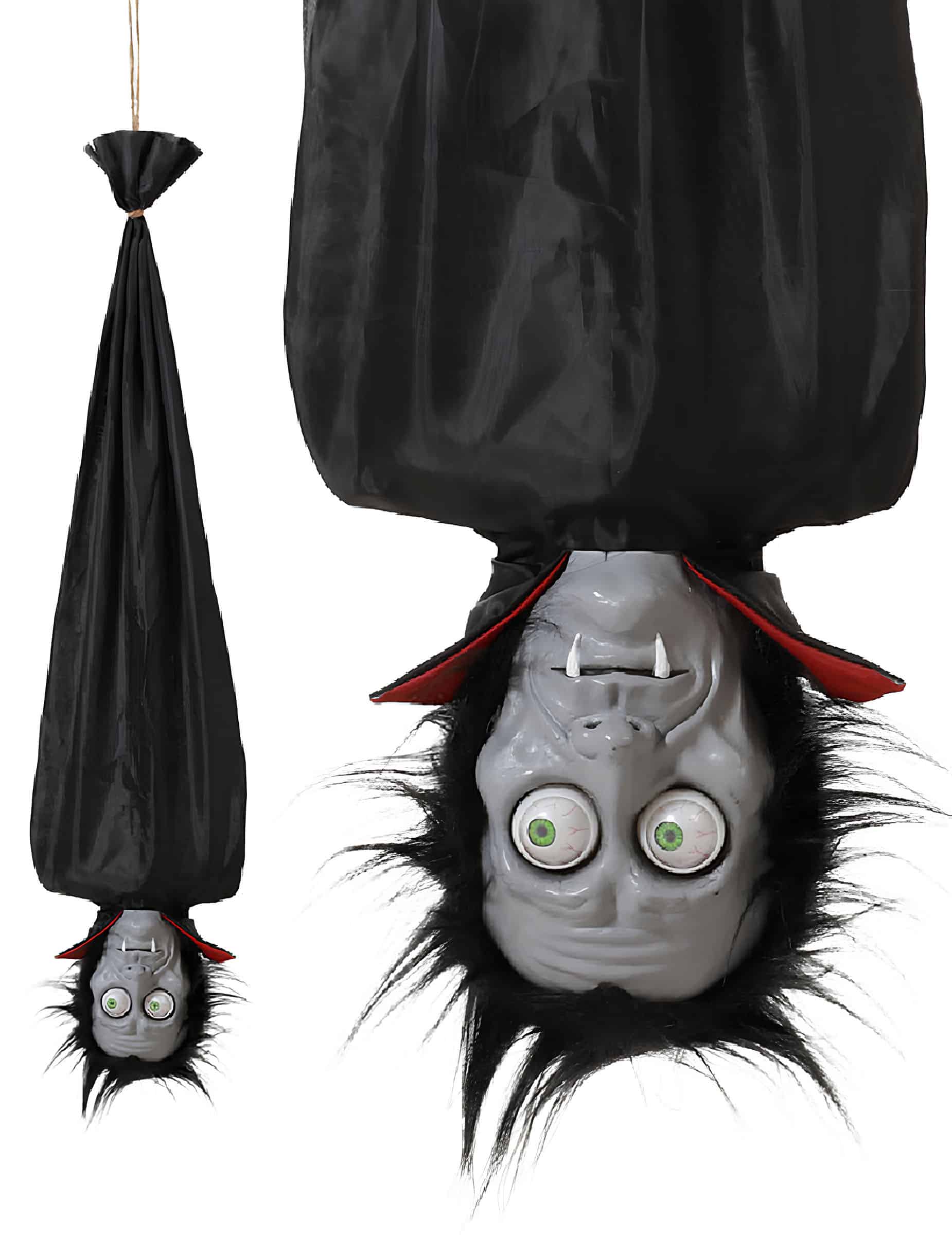 Hängender Vampir leuchtend 120 cm