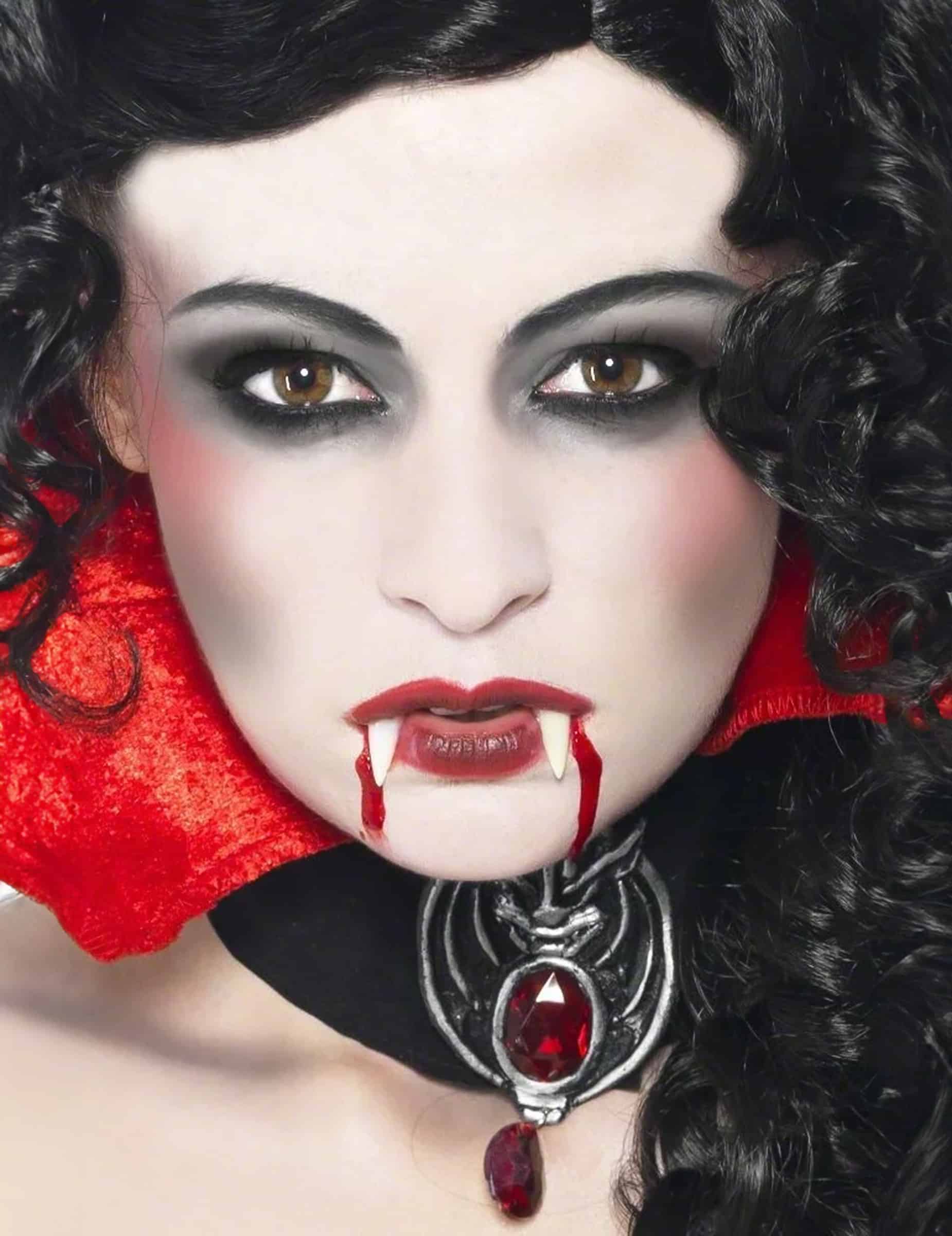 Halloween Schmink-Set Vampir bunt