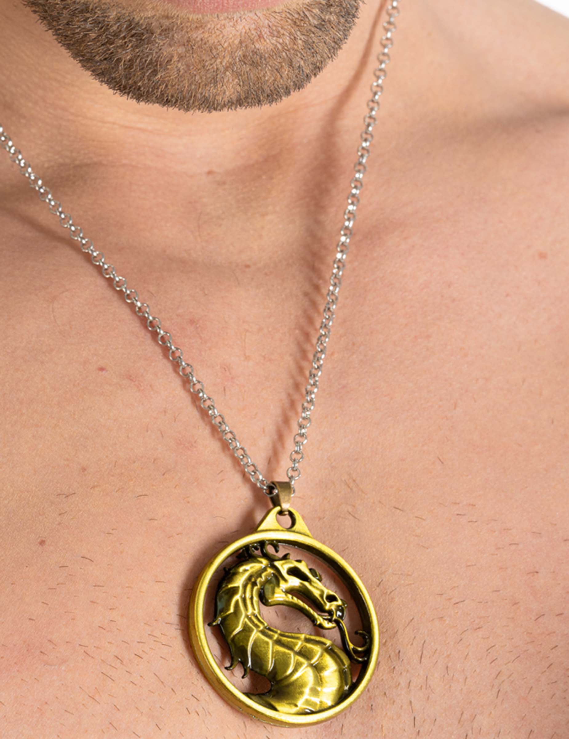 Halskette Mortal Dragon bronze