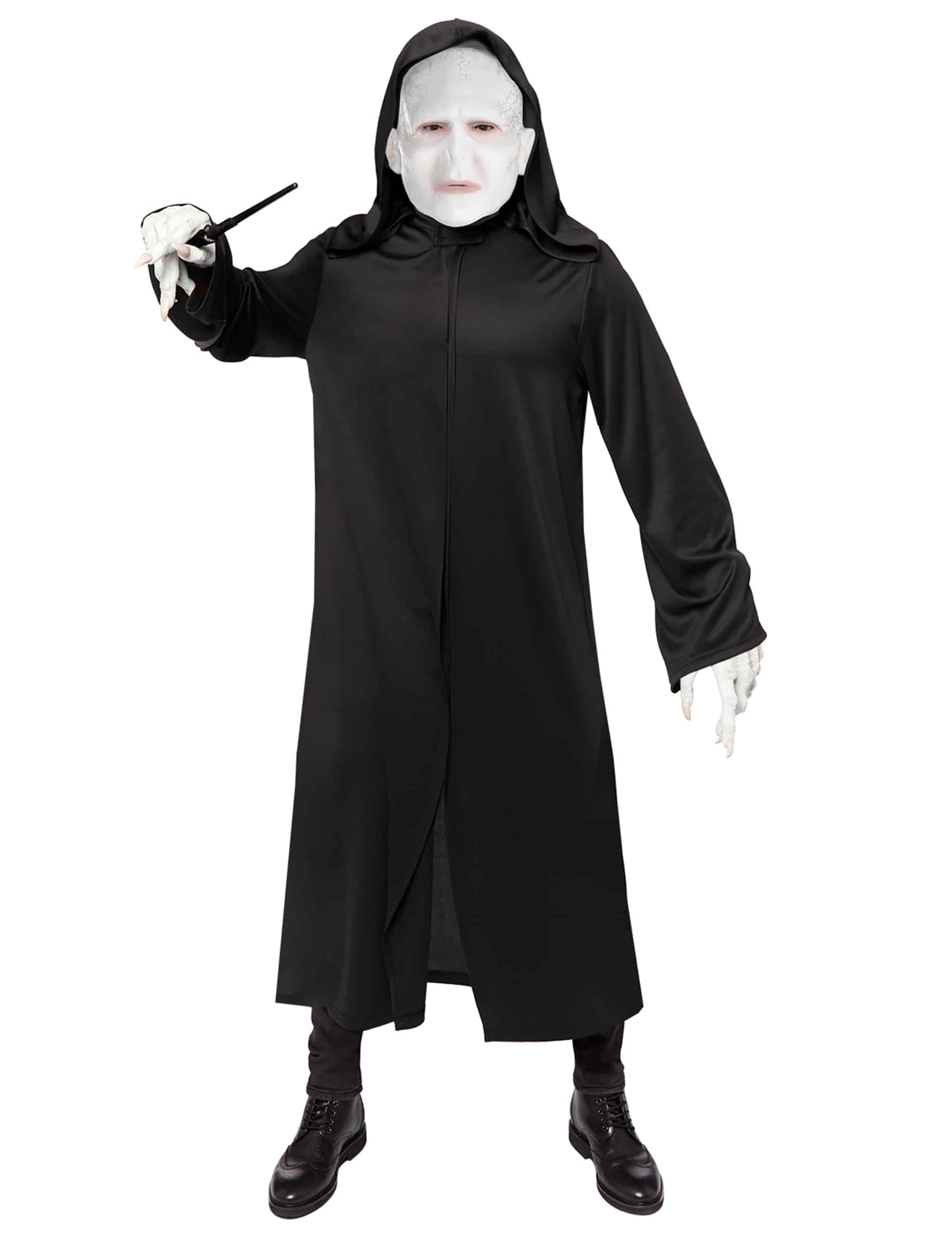 Harry Potter Bösewicht Kostüm Voldemort Erwachsene schwarz