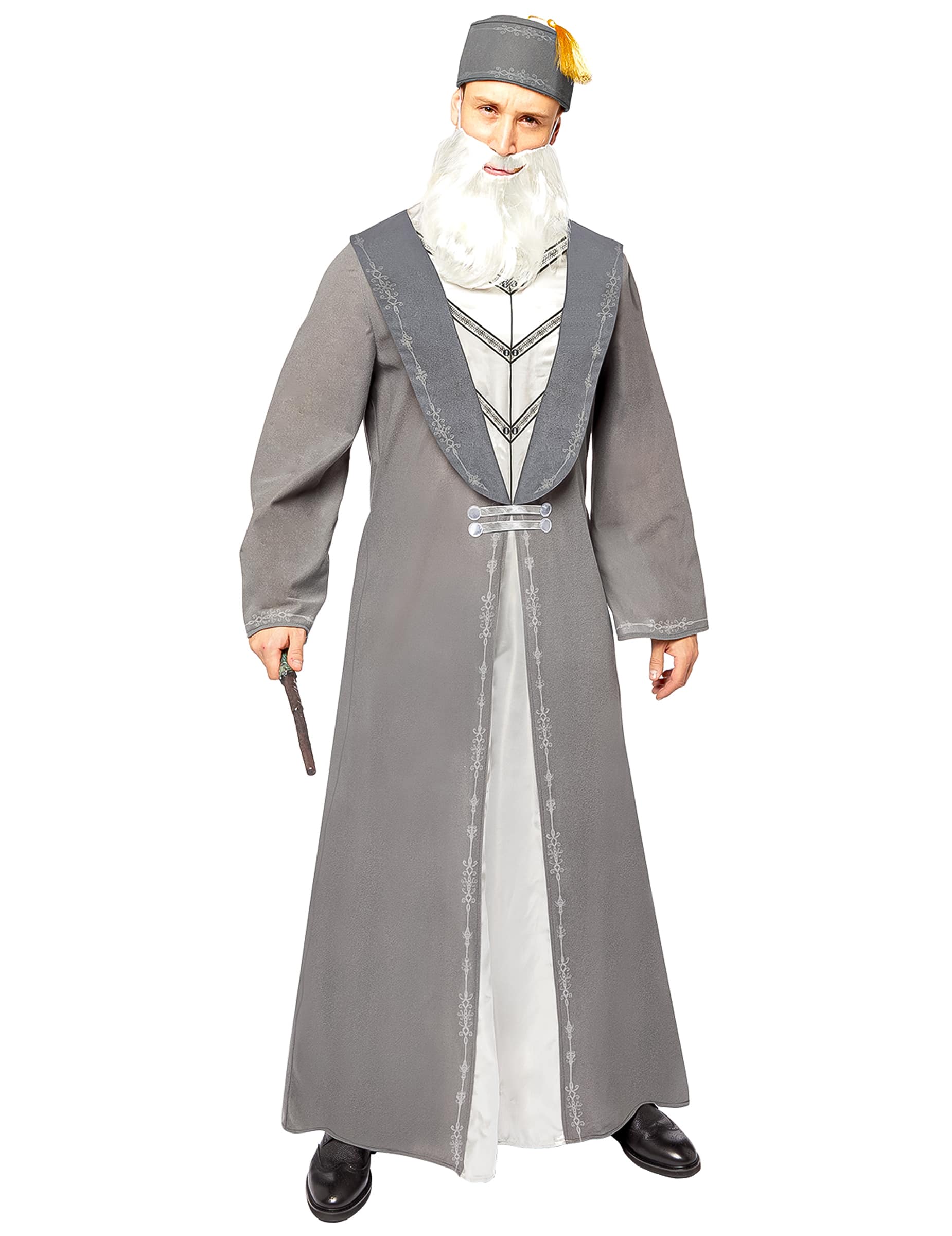 Harry Potter Dumbledore Kostüm für Erwachsene grau
